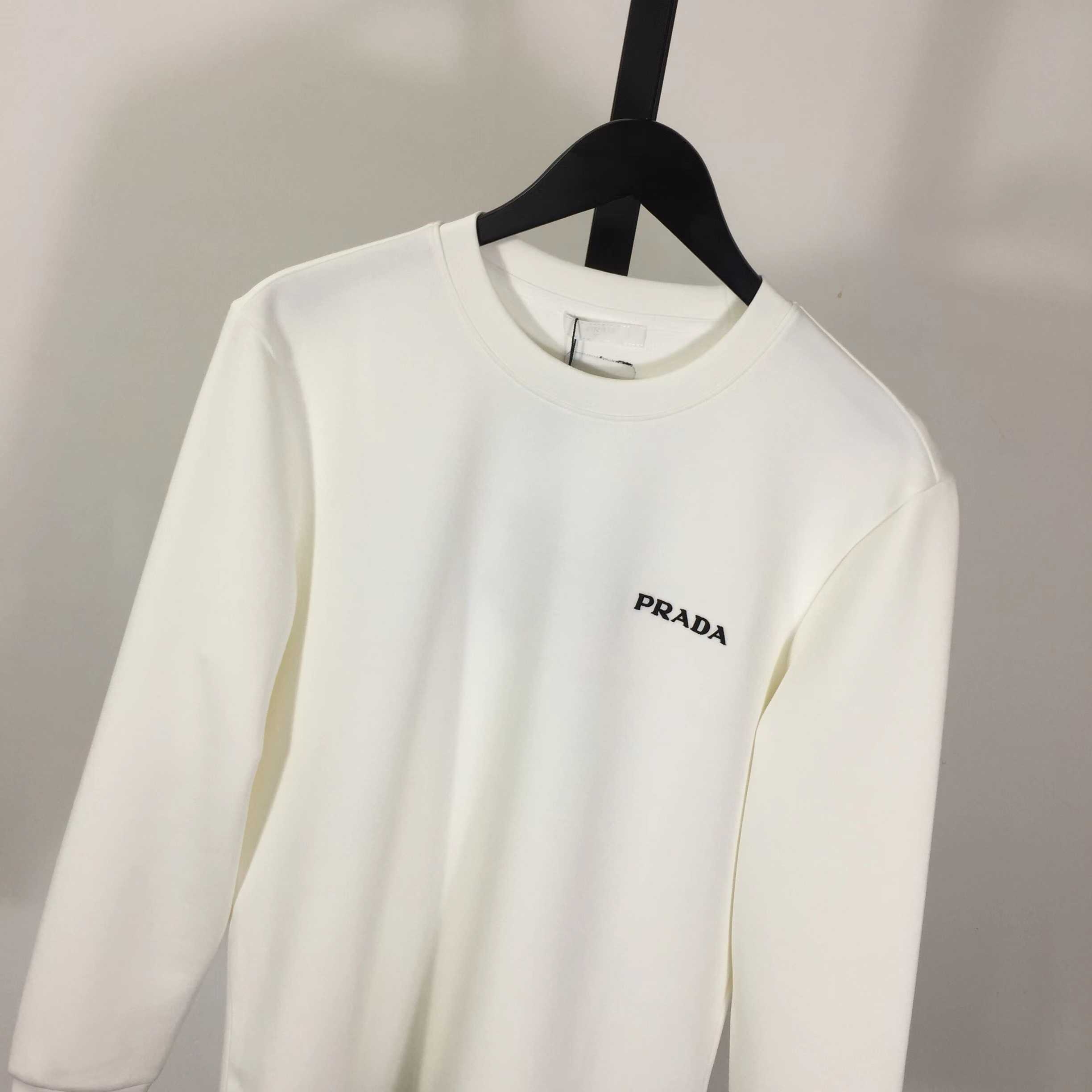 Prada Cotton Sweatshirt - EUR FASHION