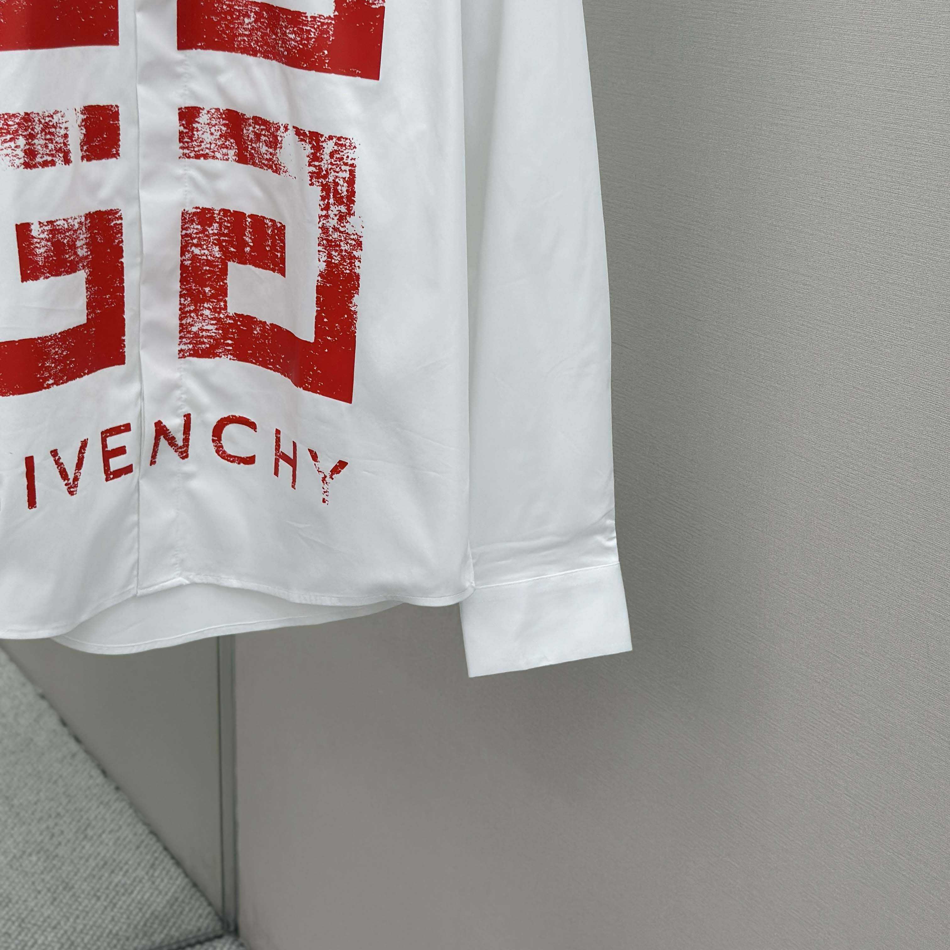 Givenchy Cotton Shirt with 4G Stars - EUR FASHION