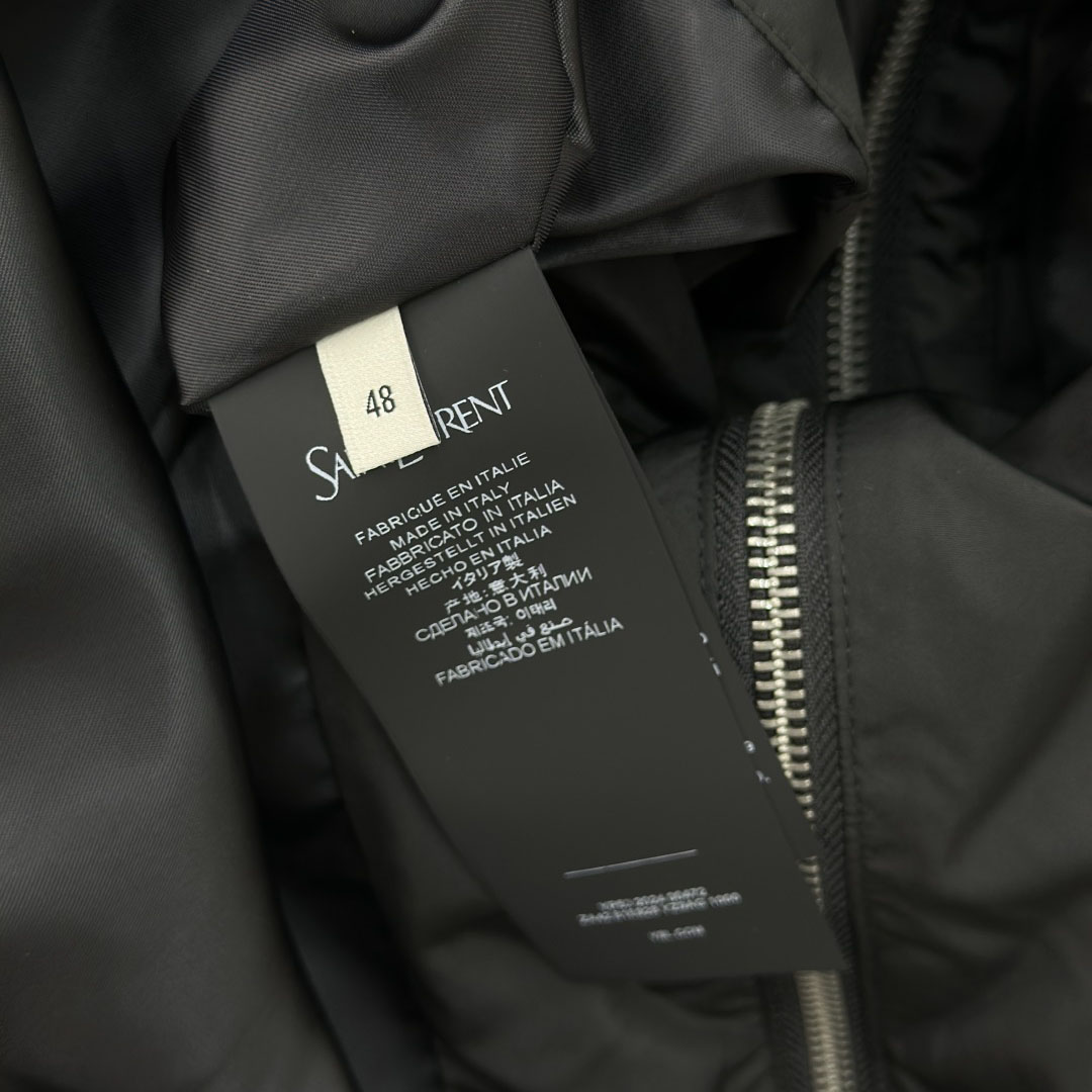 Saint Laurent Blouson In Serge - EUR FASHION
