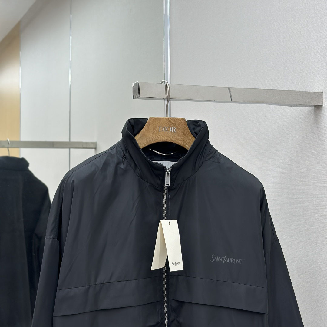 Saint Laurent Blouson In Serge - EUR FASHION
