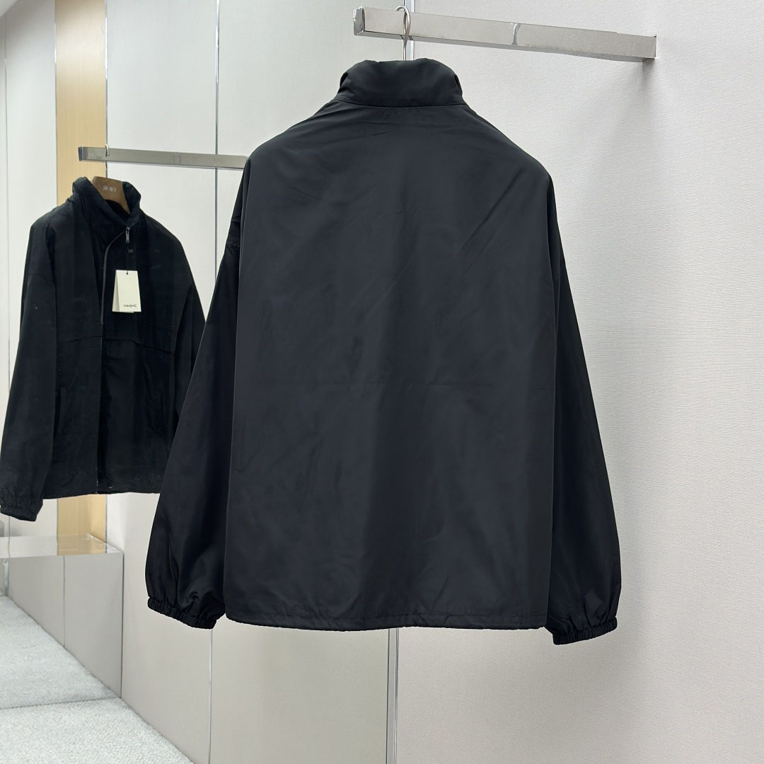 Saint Laurent Blouson In Serge - EUR FASHION
