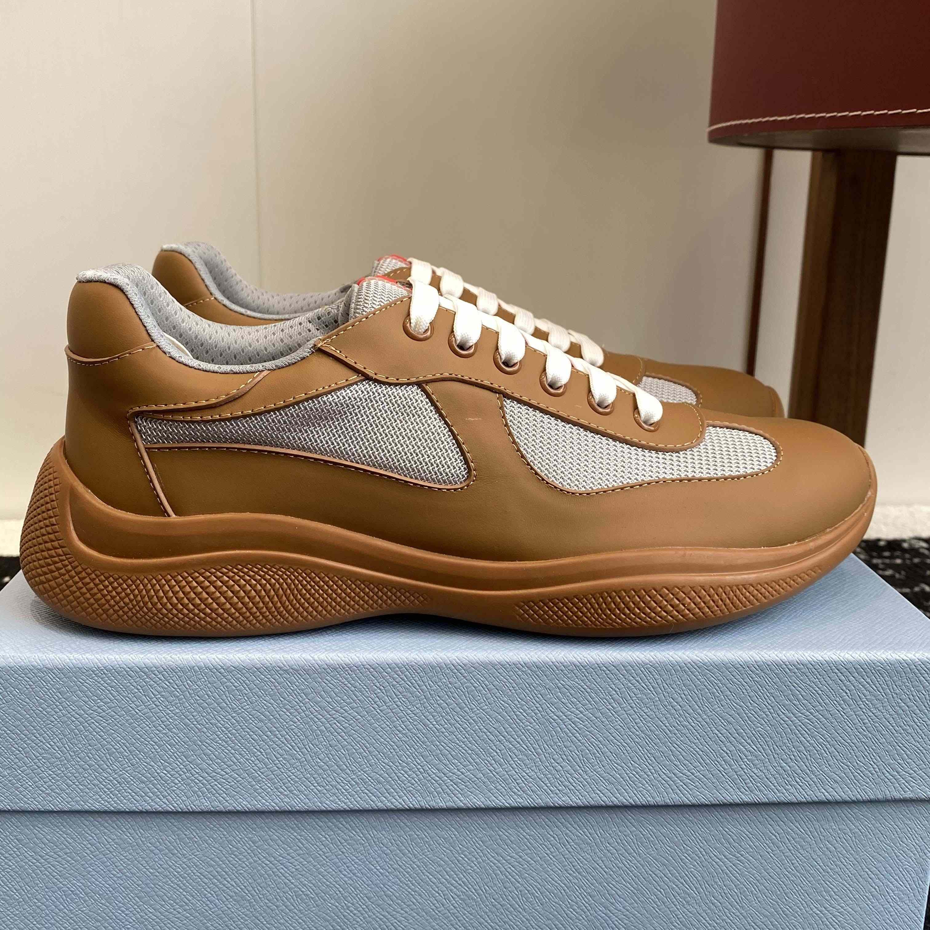 Prada America's Cup Soft Rubber And Bike Fabric Sneakers - EUR FASHION