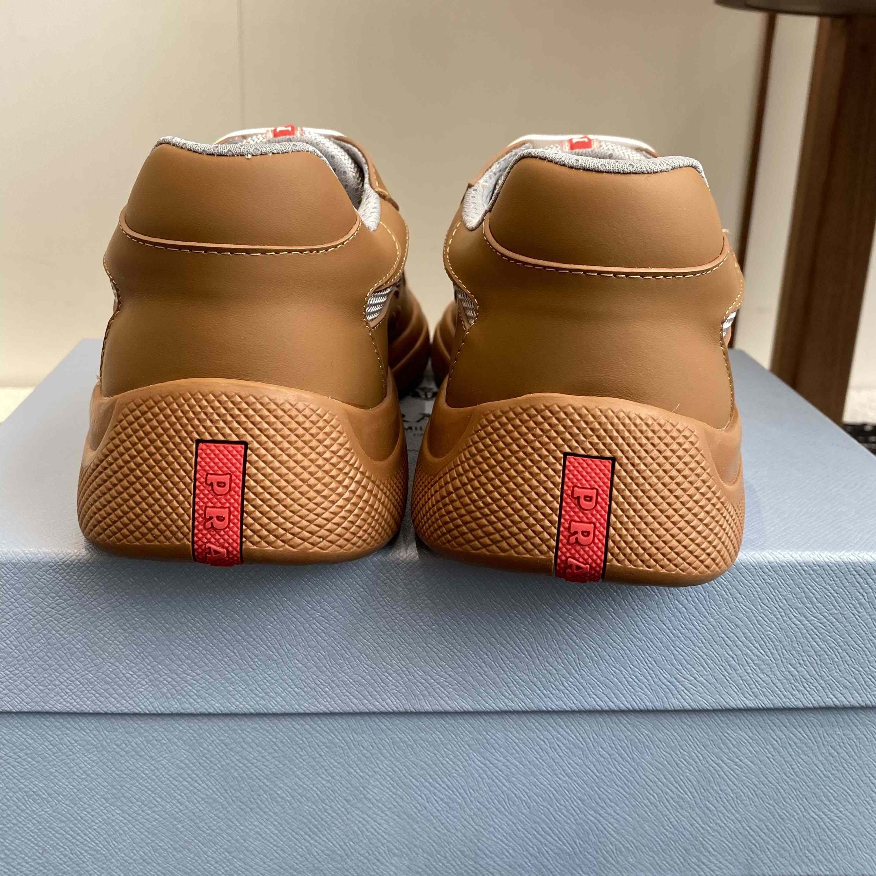 Prada America's Cup Soft Rubber And Bike Fabric Sneakers - EUR FASHION