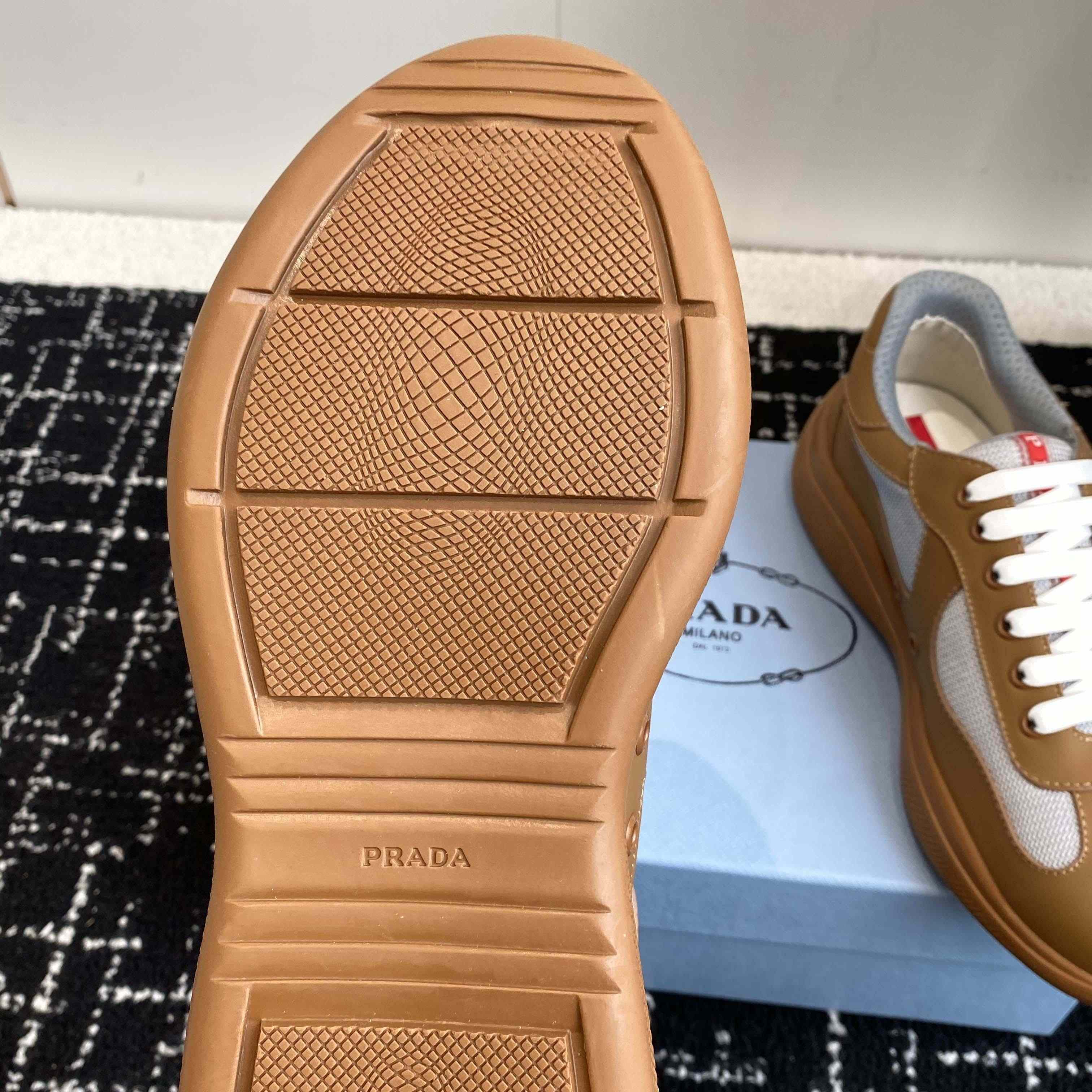 Prada America's Cup Soft Rubber And Bike Fabric Sneakers - EUR FASHION