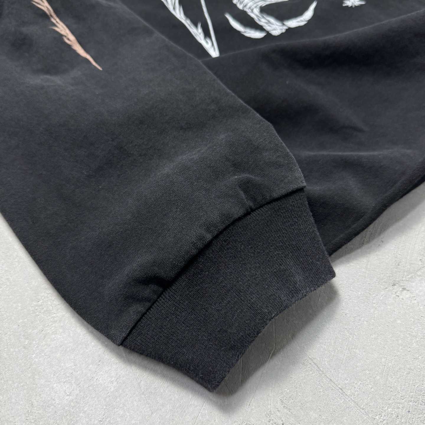 Enfants Riches Deprimes Die In Bed Long Sleeve Tee Shirt Black - EUR FASHION