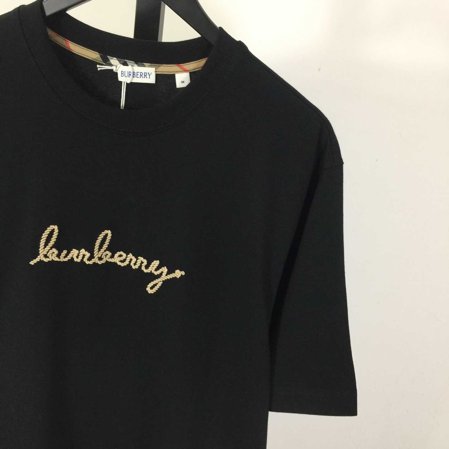 Burberry Check EKD Cotton T-shirt - EUR FASHION