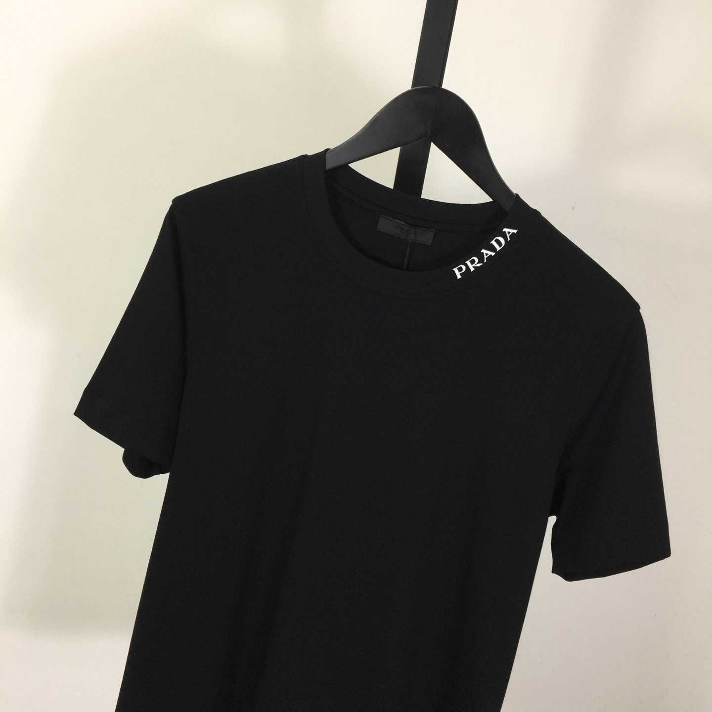 Prada Logo Cotton Tee - EUR FASHION