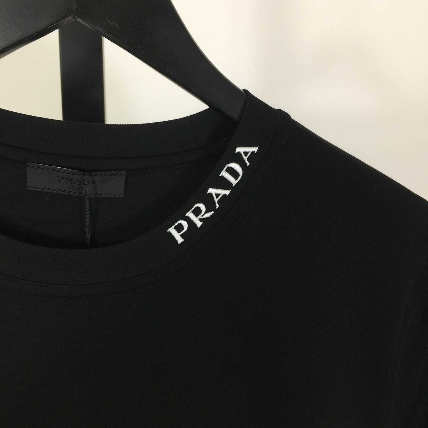 Prada Logo Cotton Tee - EUR FASHION