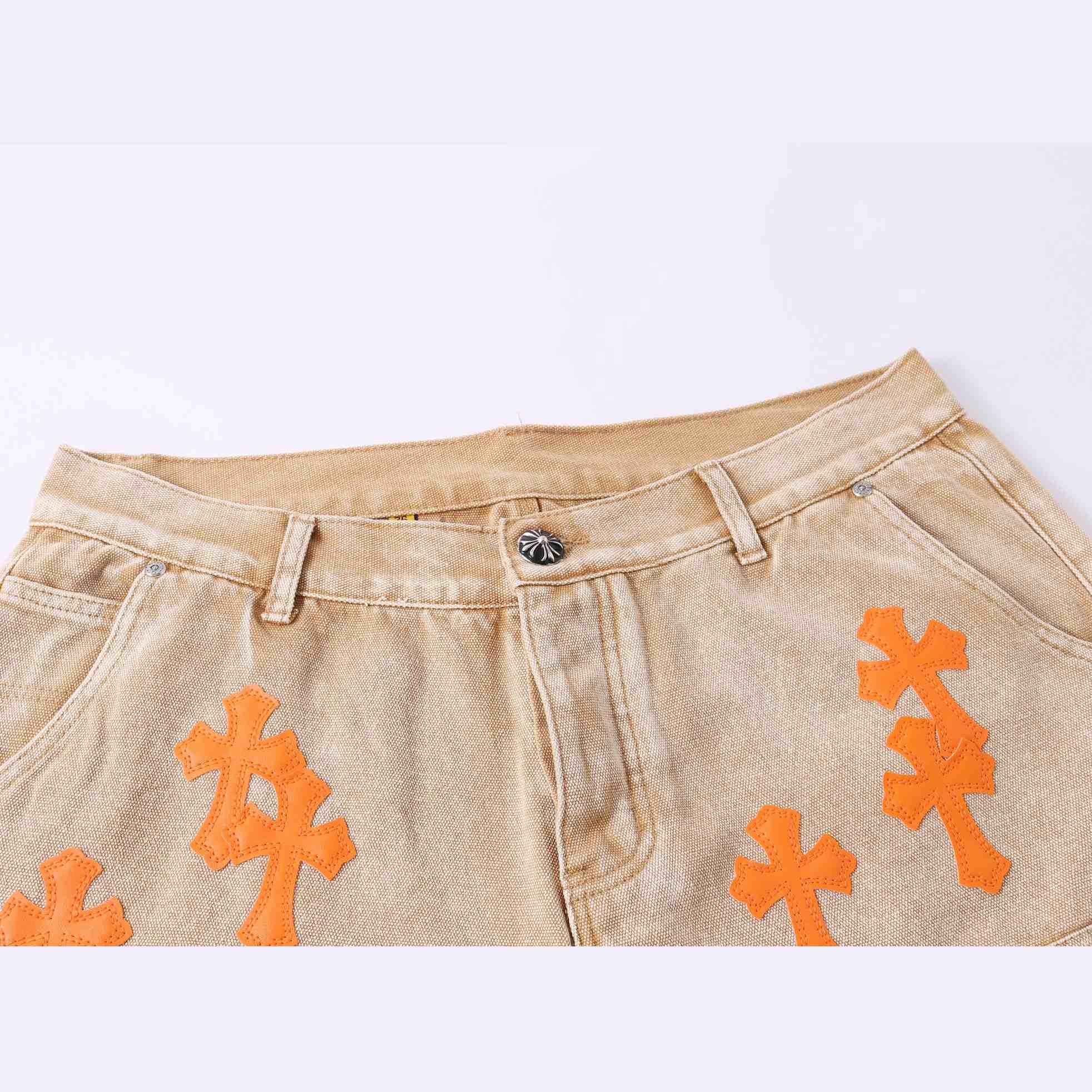Chrome Hearts Denim Shorts - EUR FASHION