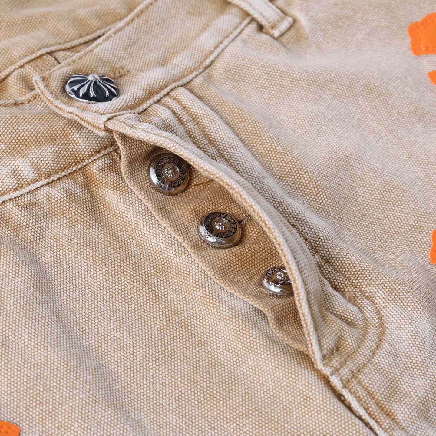 Chrome Hearts Denim Shorts - EUR FASHION