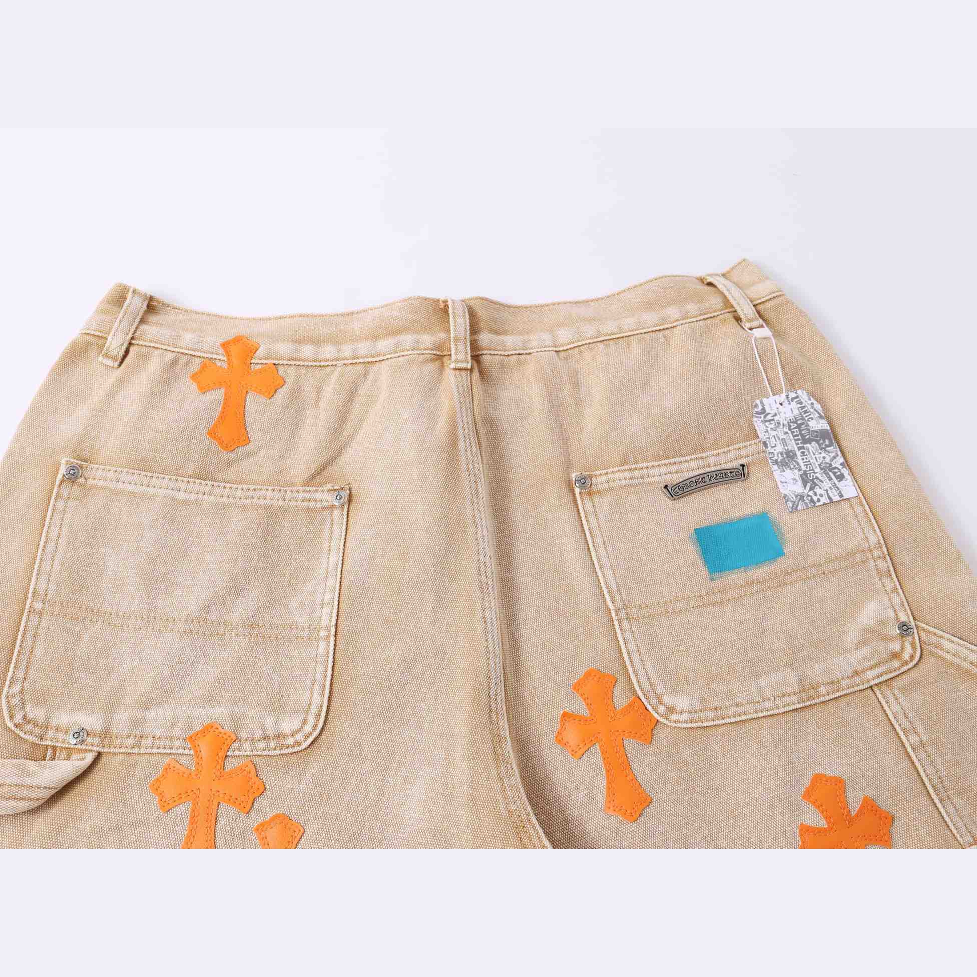 Chrome Hearts Denim Shorts - EUR FASHION