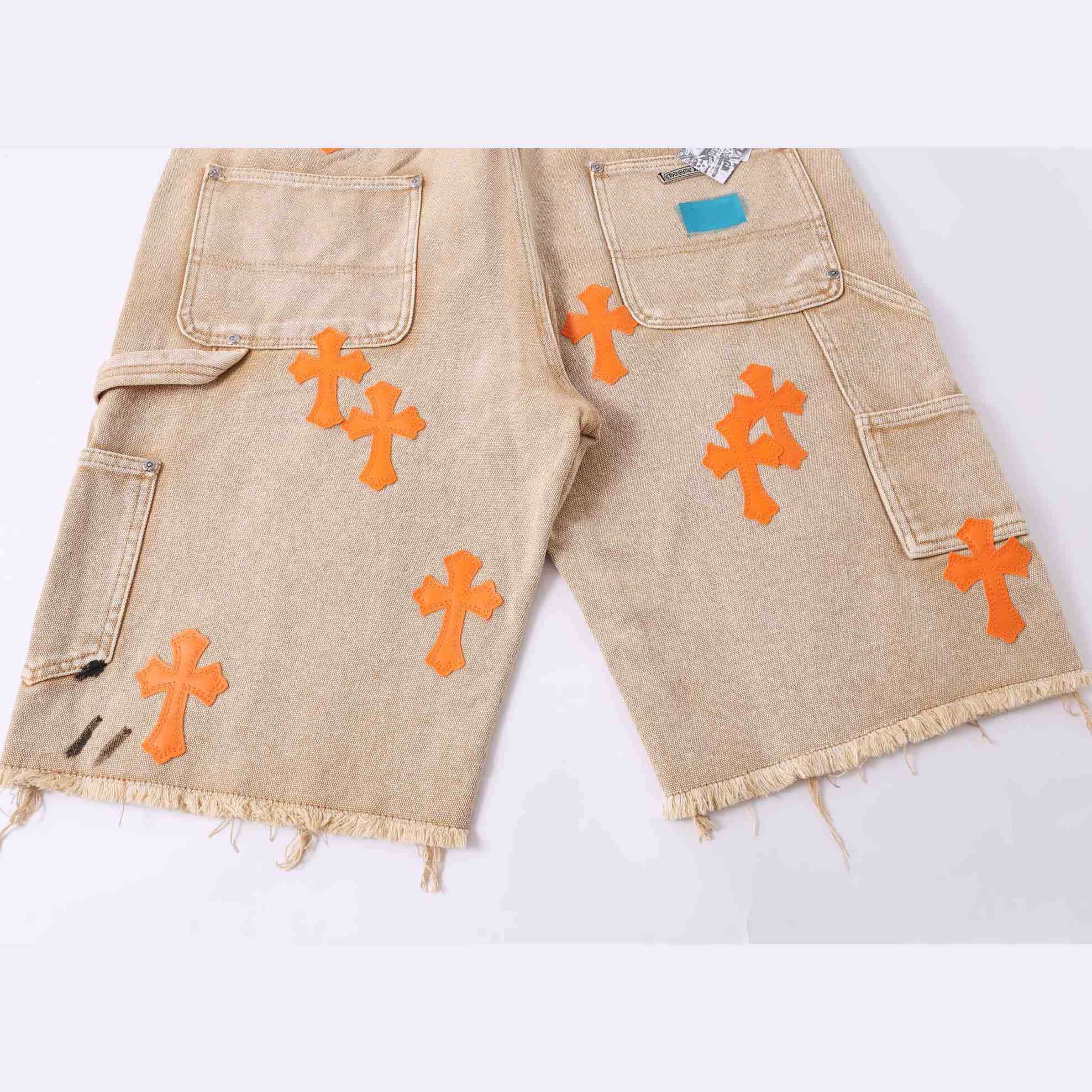 Chrome Hearts Denim Shorts - EUR FASHION