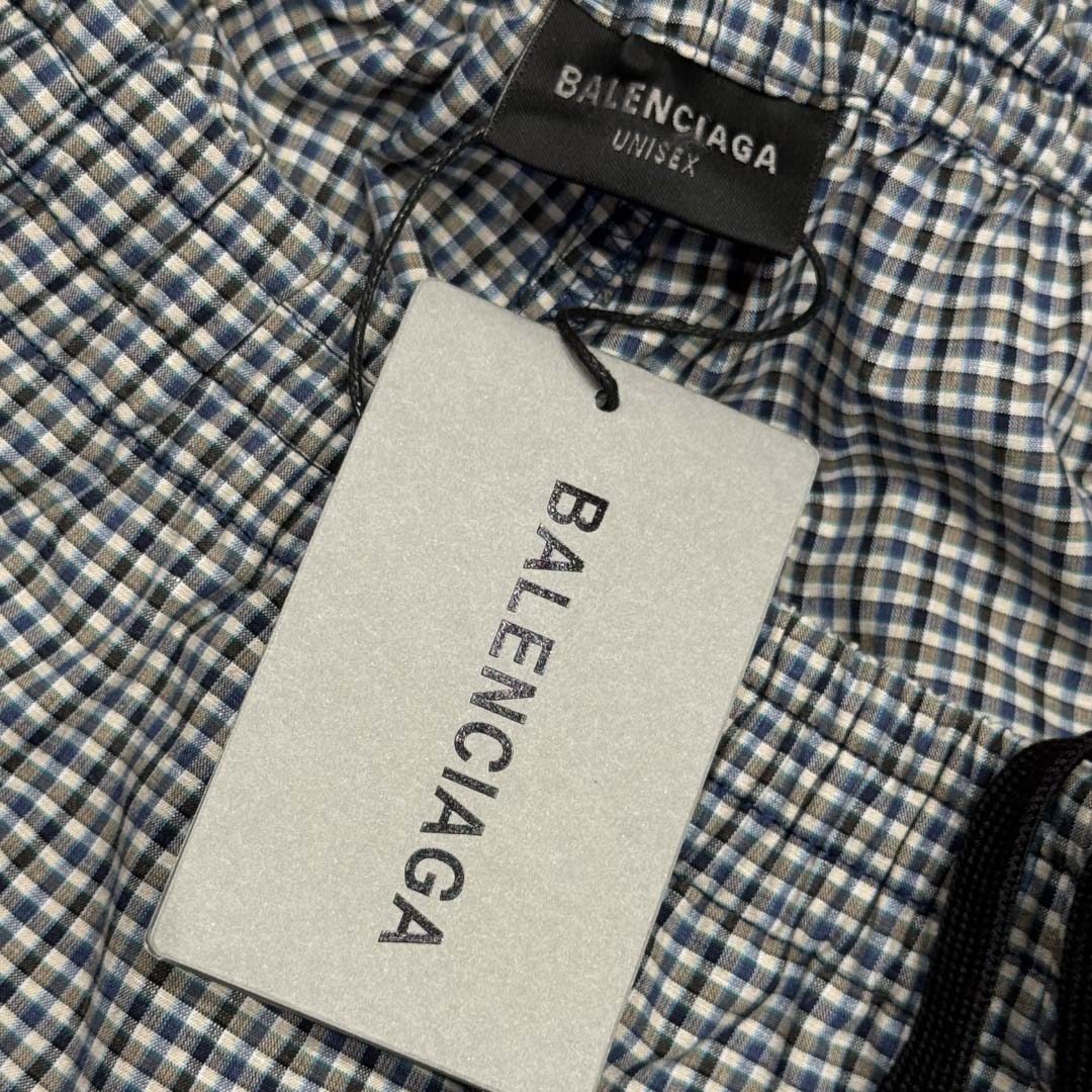 Balenciaga Tracksuit Pants In Blue And Beige - EUR FASHION
