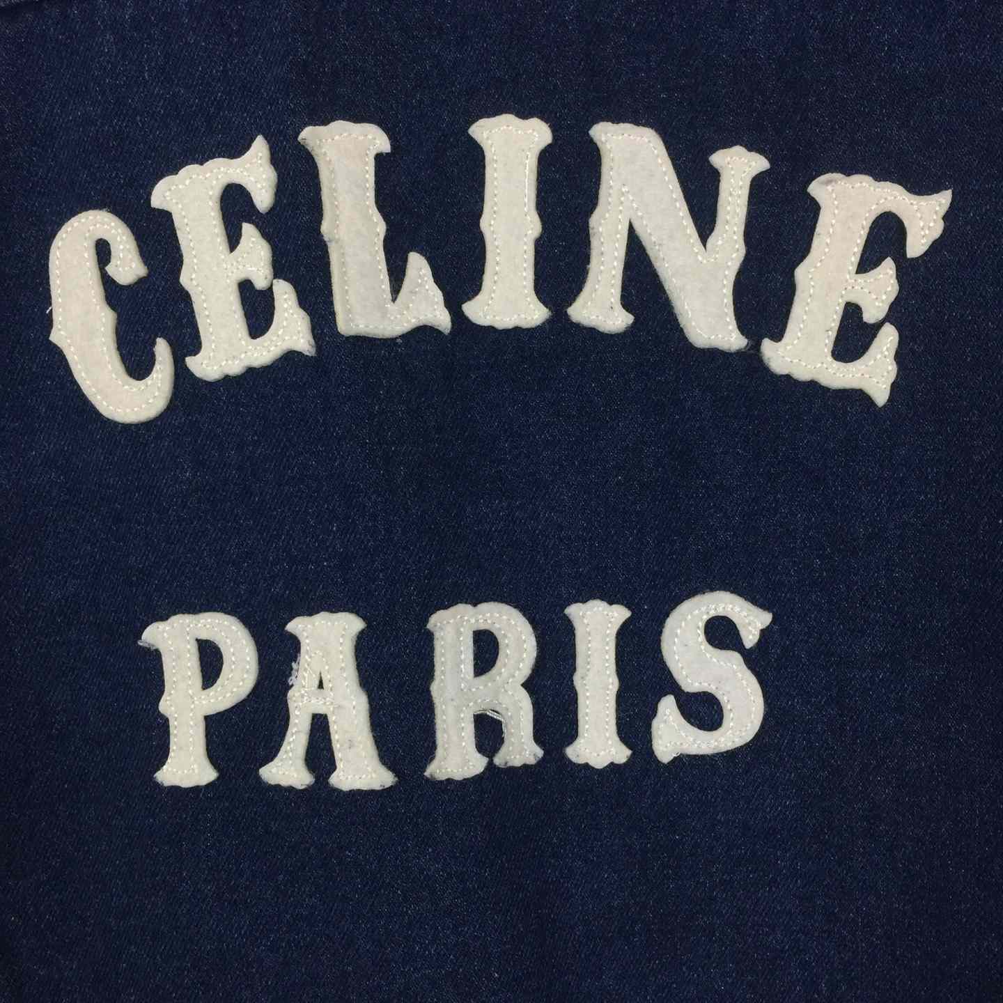 Celine Trucker Jacket In Royal Indigo Wash Denim - EUR FASHION