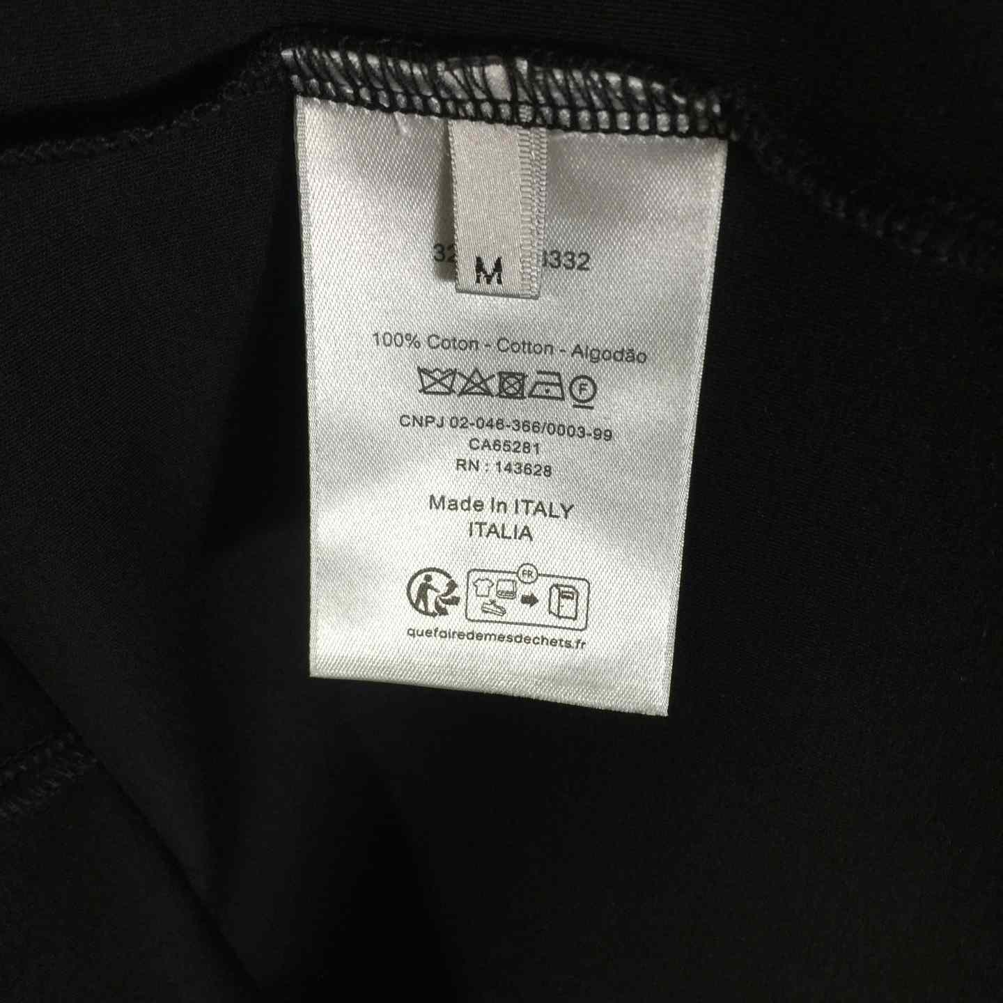 Dior Logo Cotton T-Shirt  - EUR FASHION