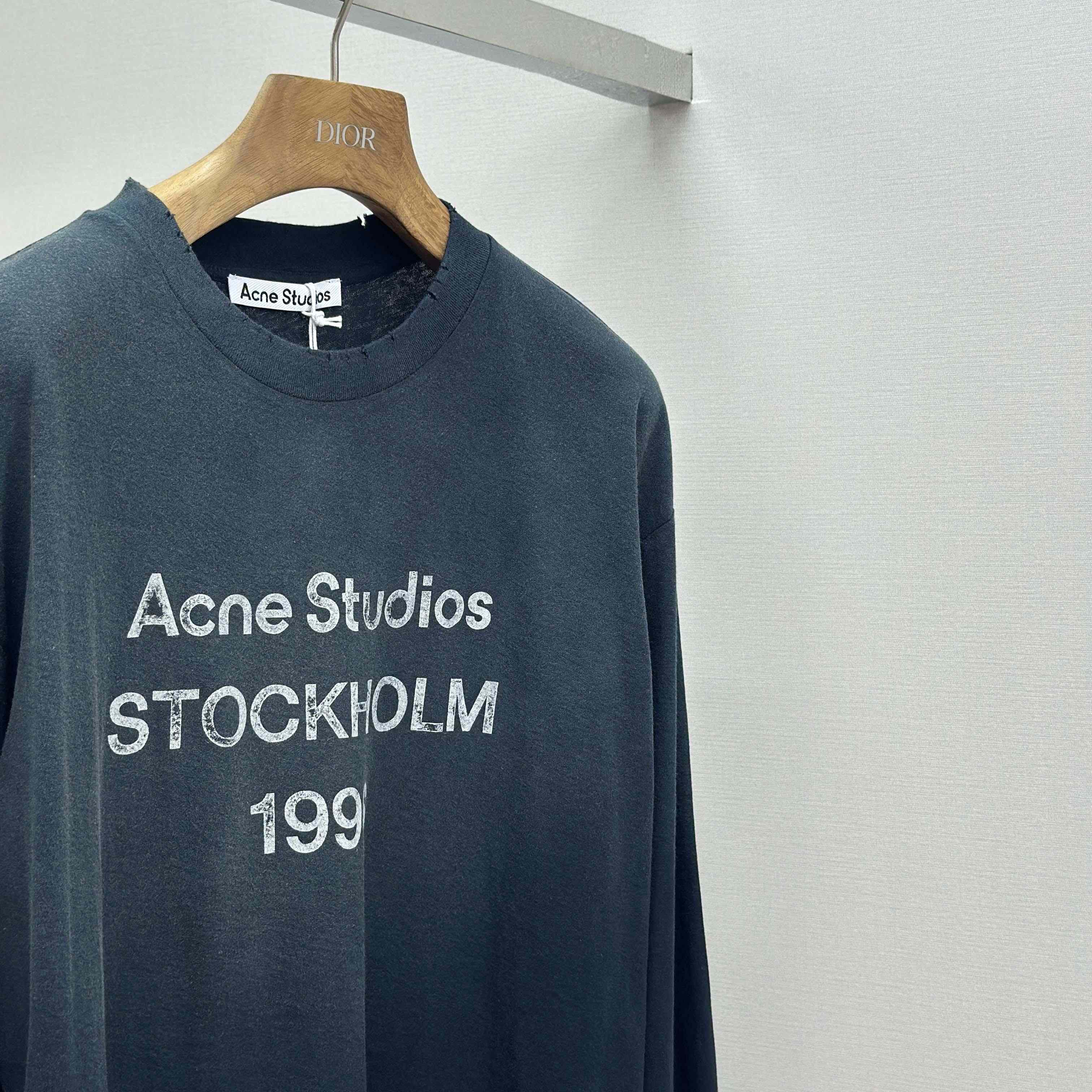Acne Studios Logo T-shirt - Relaxed Fit - EUR FASHION