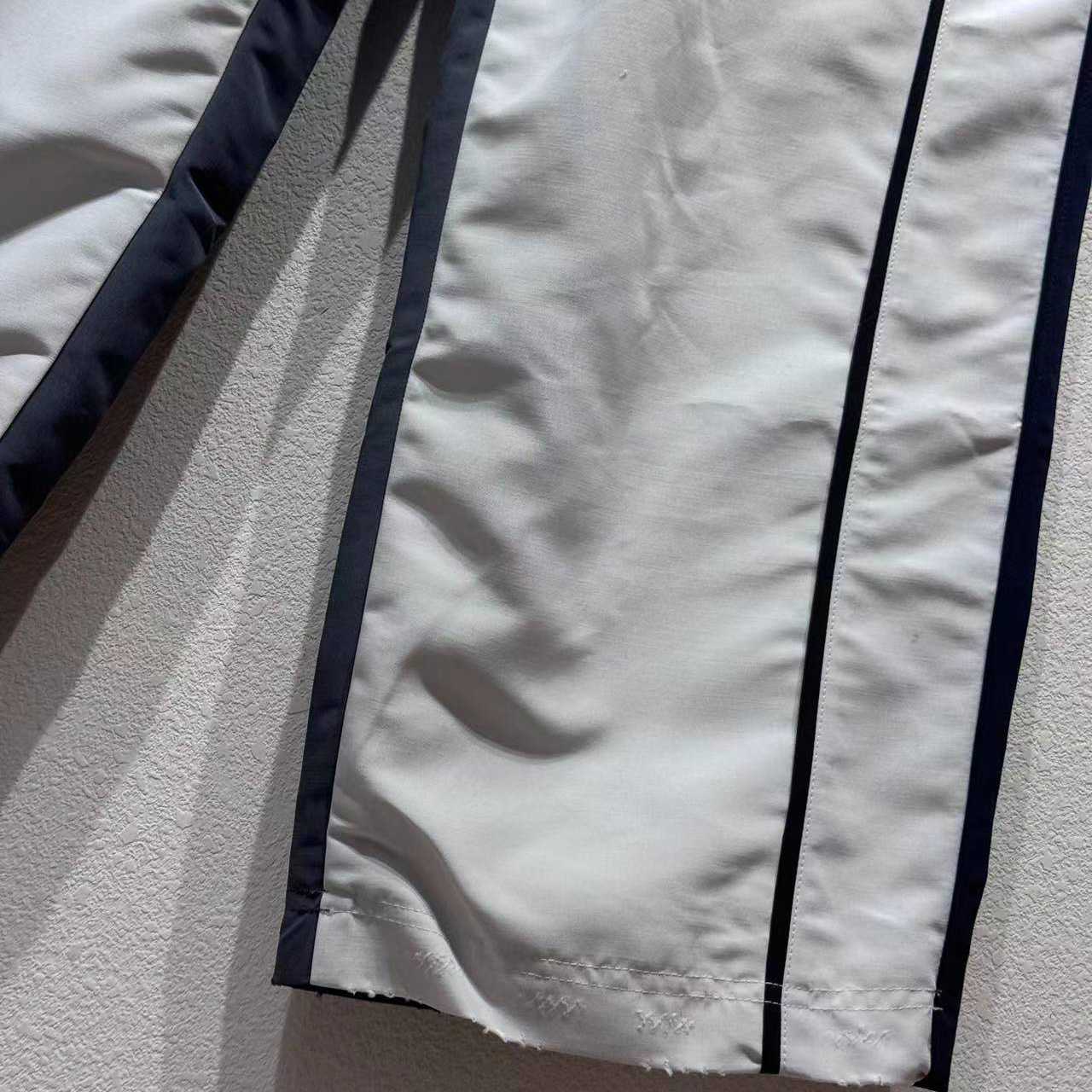 Balenciaga 50/50 Tracksuit Pants In White And Grey  - EUR FASHION