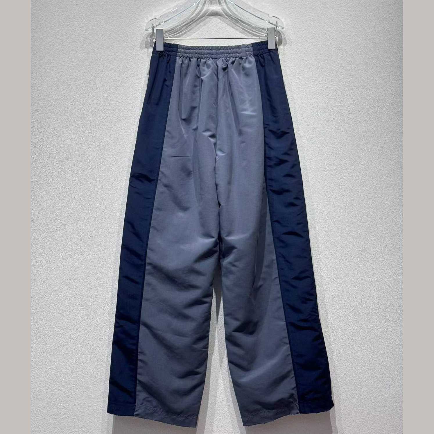 Balenciaga 50/50 Tracksuit Pants In White And Grey  - EUR FASHION