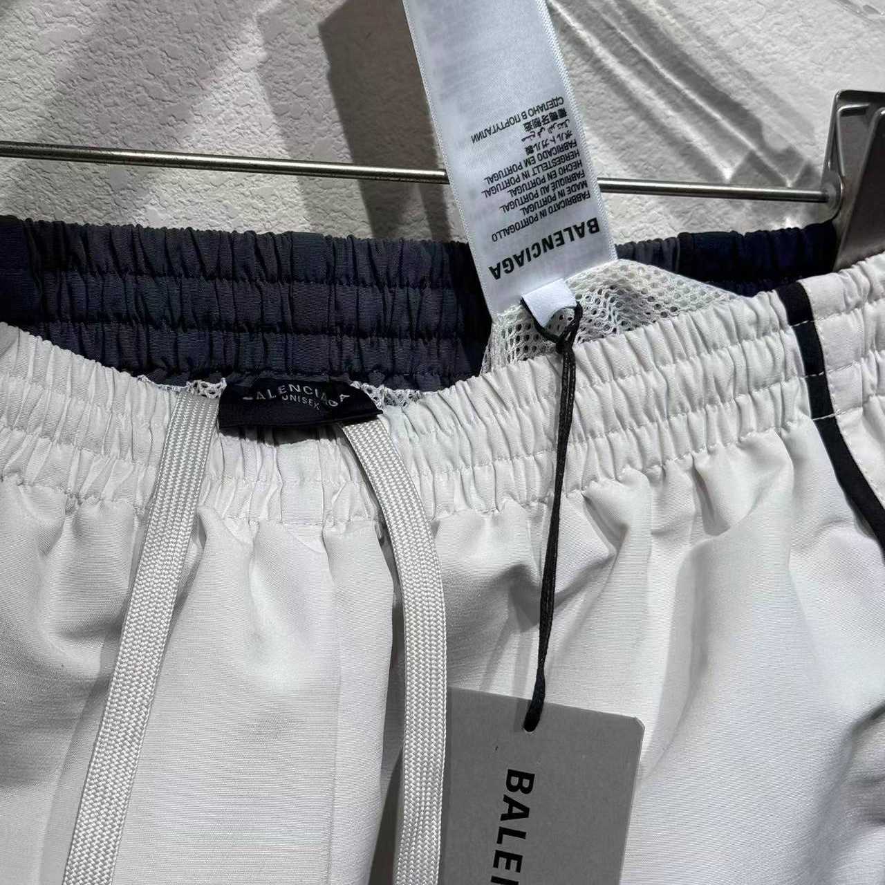 Balenciaga 50/50 Tracksuit Pants In White And Grey  - EUR FASHION
