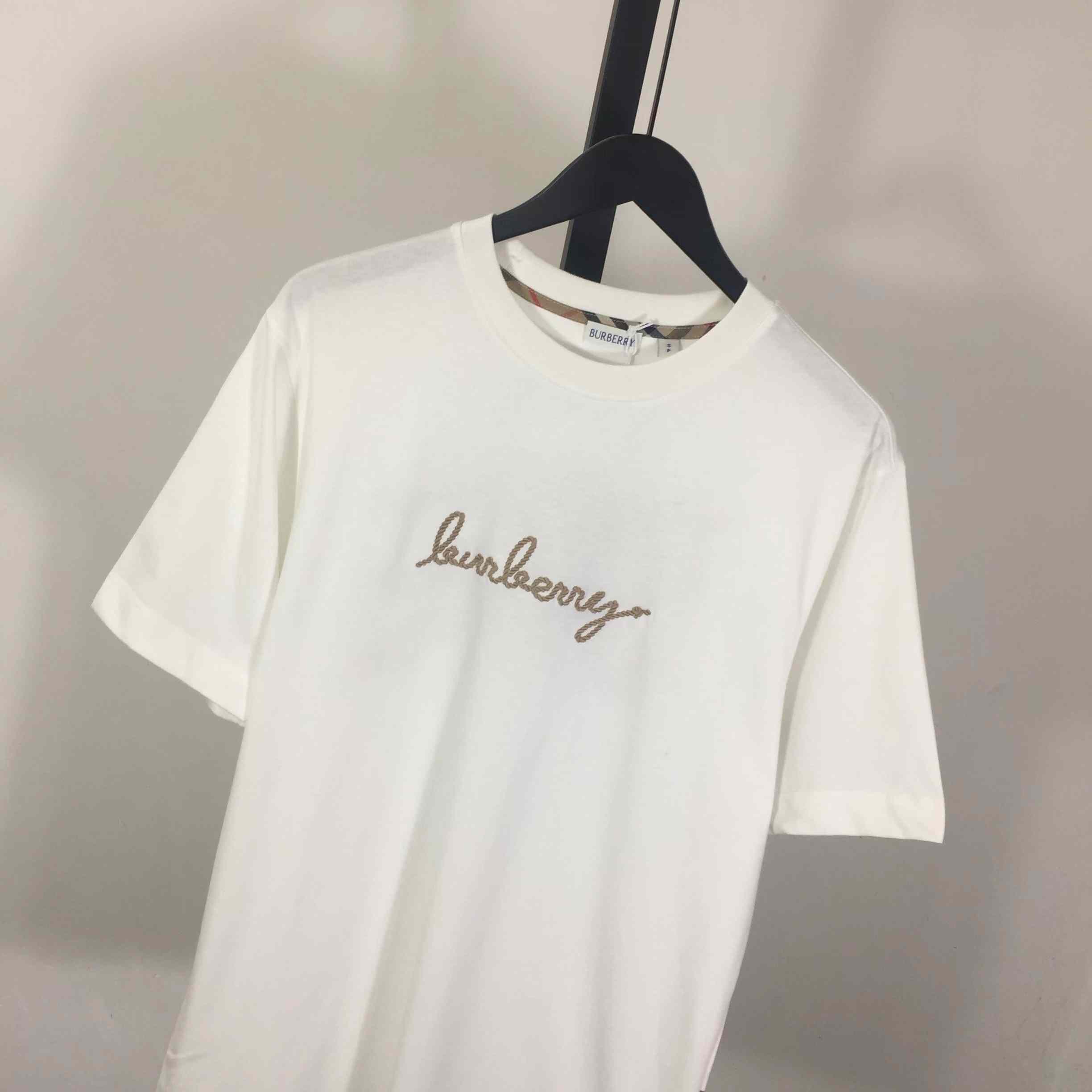 Burberry Check EKD Cotton T-shirt - EUR FASHION