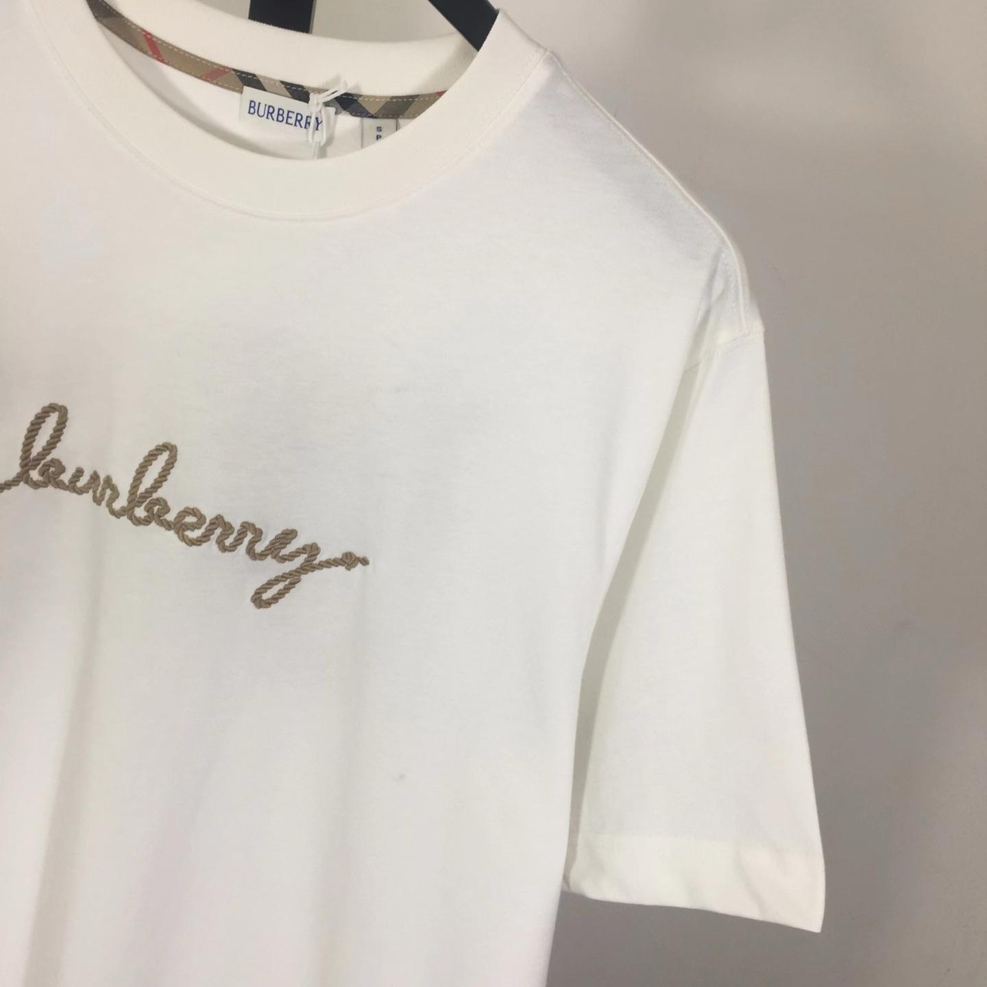 Burberry Check EKD Cotton T-shirt - EUR FASHION