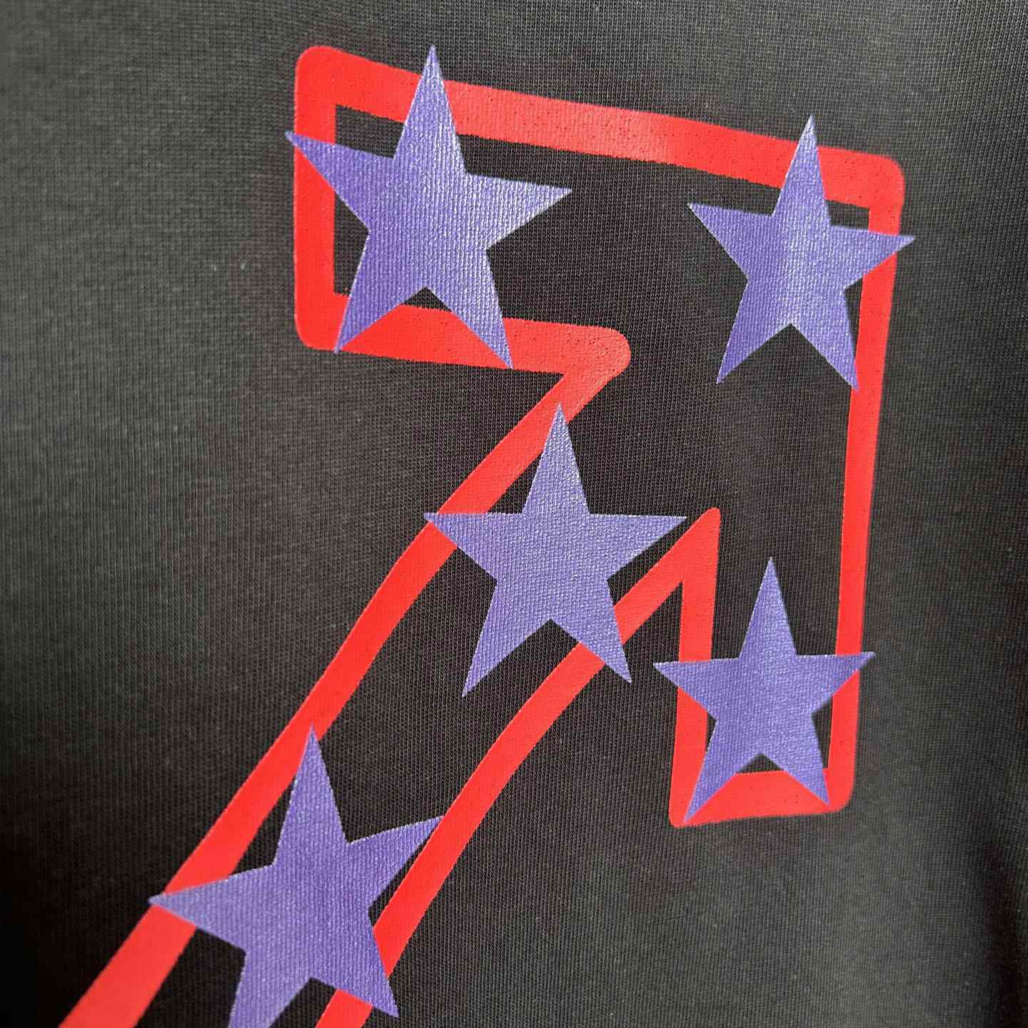 Off-White Black Starry Arrow T-Shirt - EUR FASHION