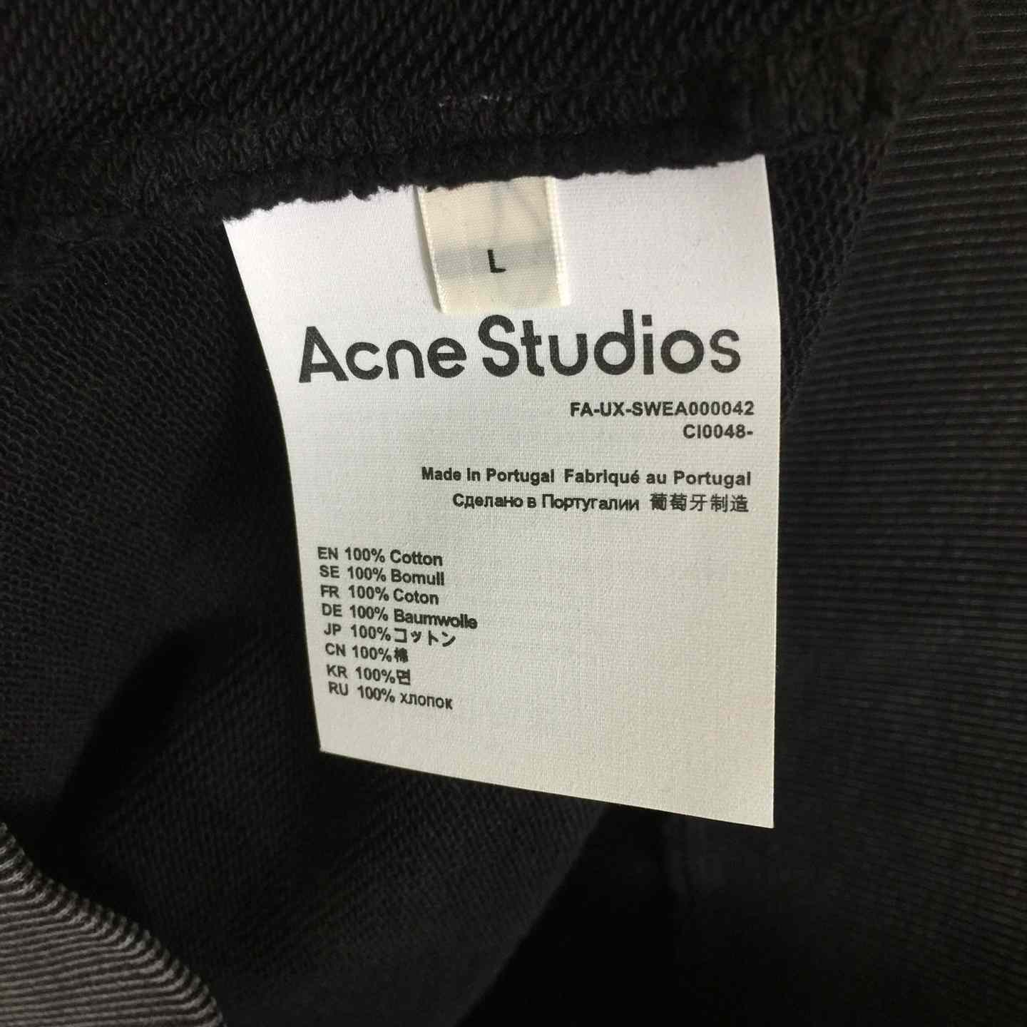 Acne Studios Printed Logo Sweatshirt - EUR FASHION