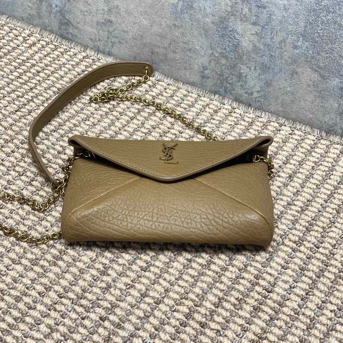 Saint Laurent Cassandre Chain Pouch In Lambskin - EUR FASHION