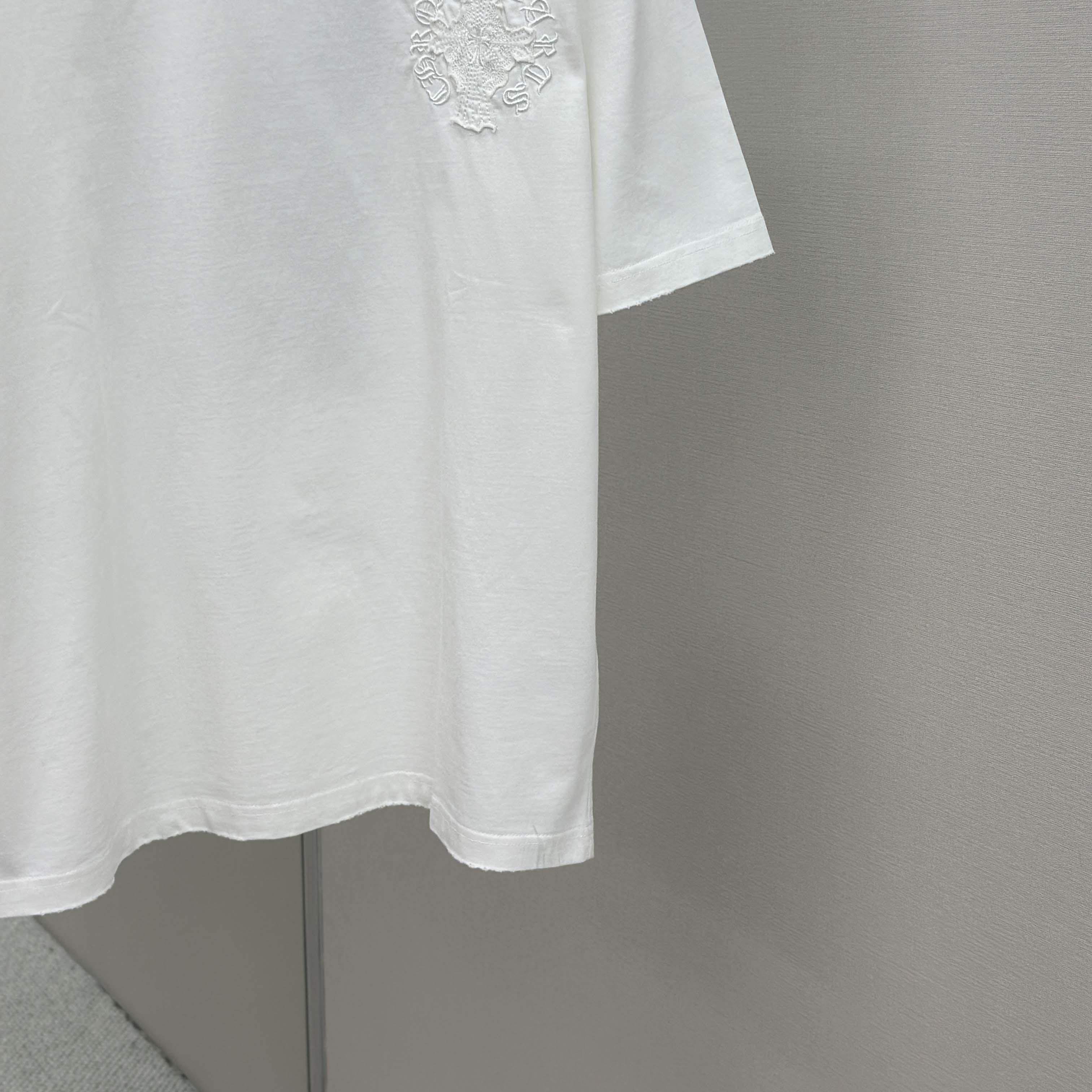Chrome Hearts Cotton Tee - EUR FASHION