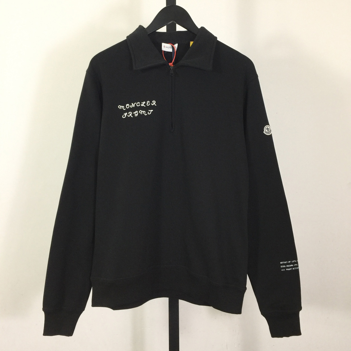 Moncler x FRGMT Zip-Up Cotton Sweatshirt - EUR FASHION