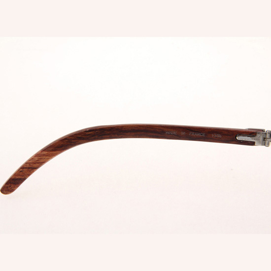 Cartier CT_3524012 Diamond Wood Eyeglasses In Silver Grey - EUR FASHION