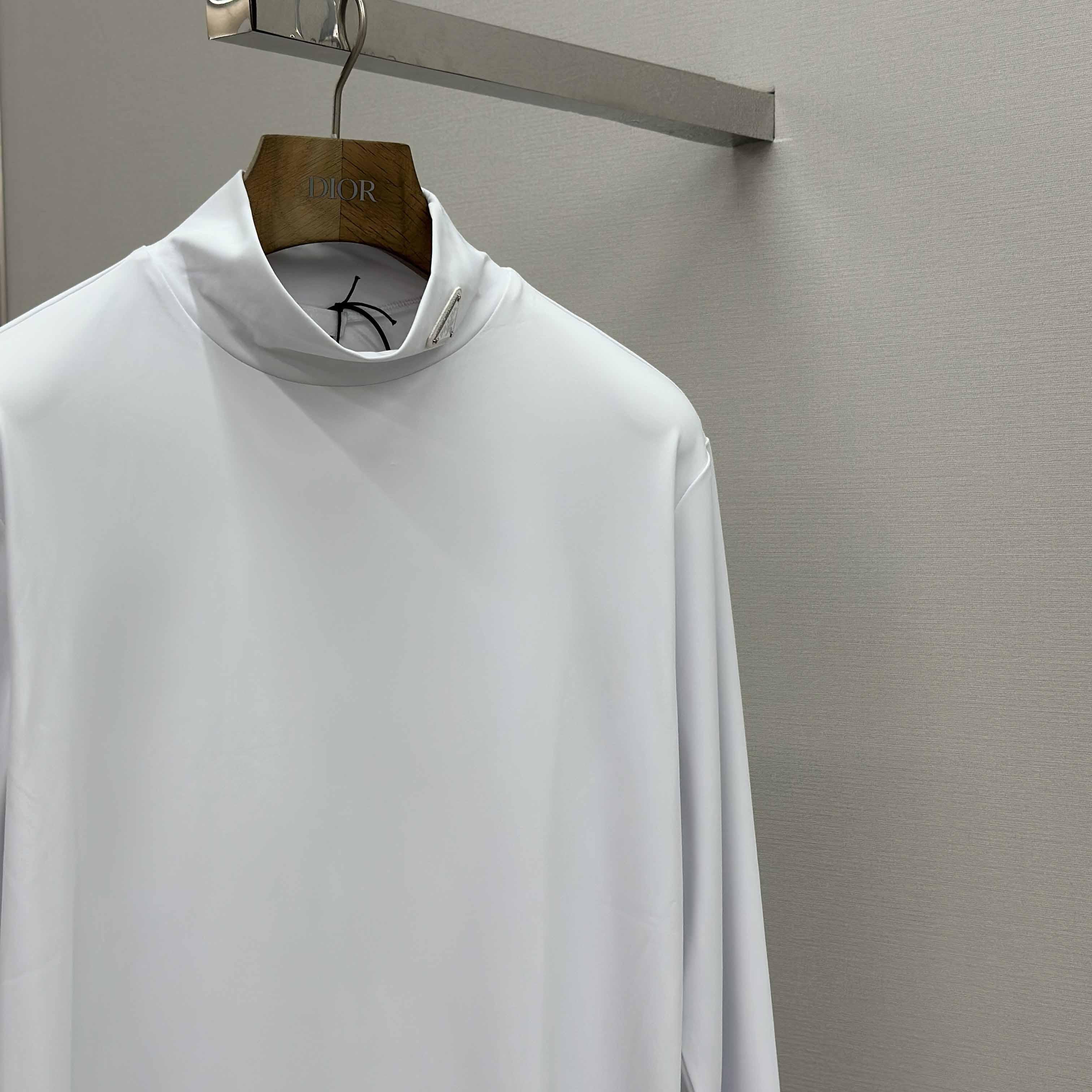 Prada Technical Jersey Mock Turtleneck - EUR FASHION