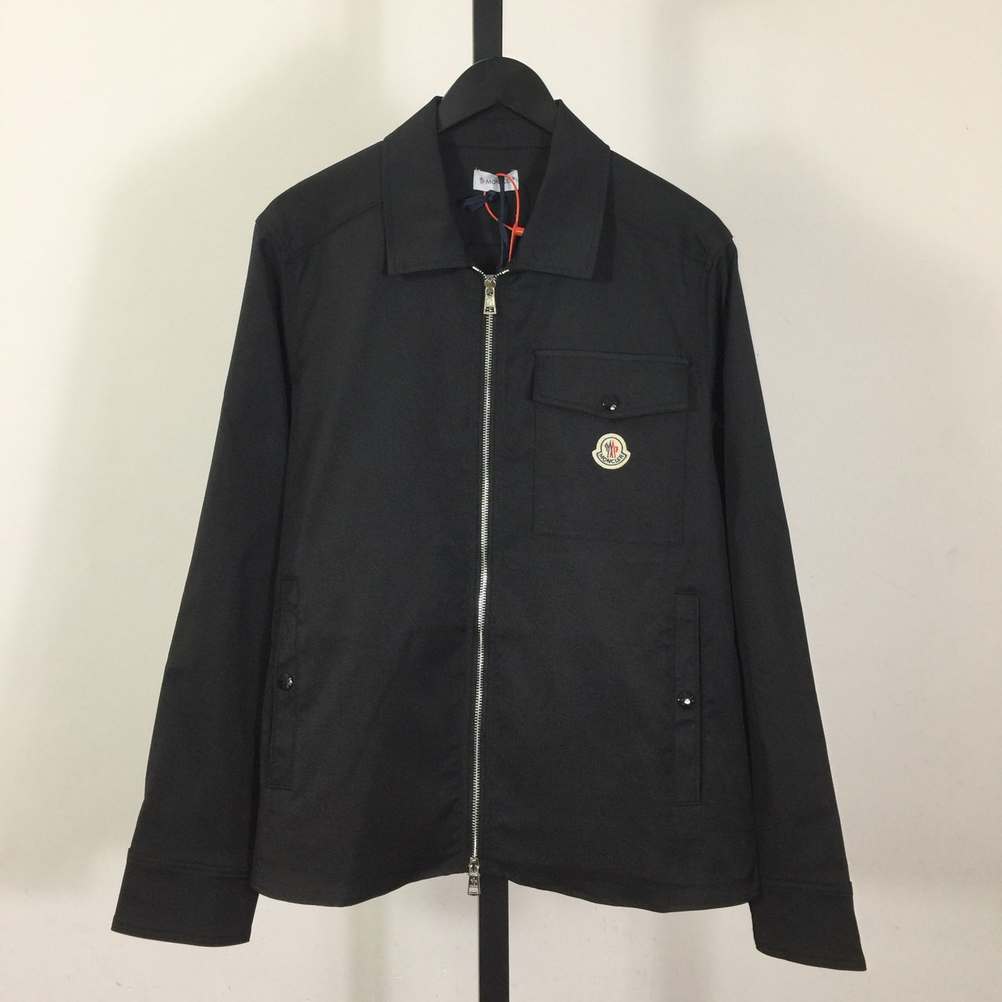 Moncler Cotton Gabardine Zip-Up Shirt Jacket - EUR FASHION