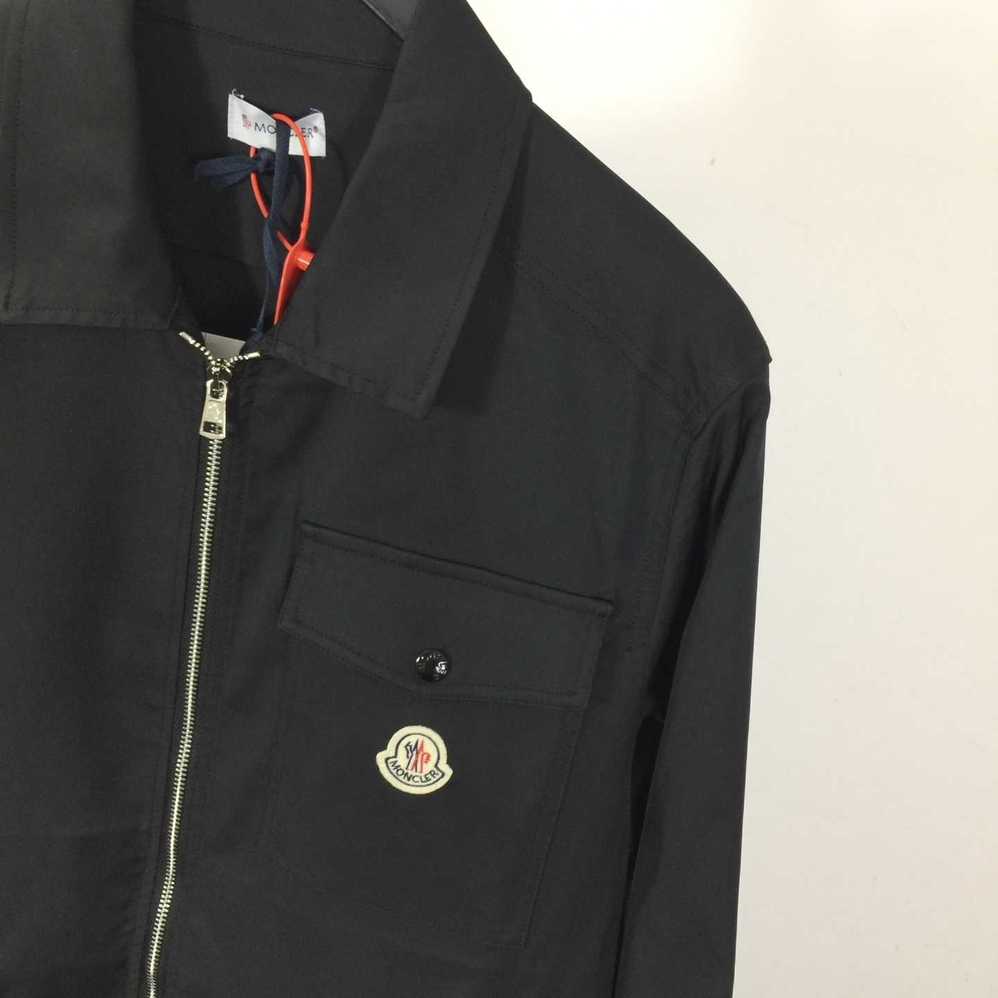 Moncler Cotton Gabardine Zip-Up Shirt Jacket - EUR FASHION