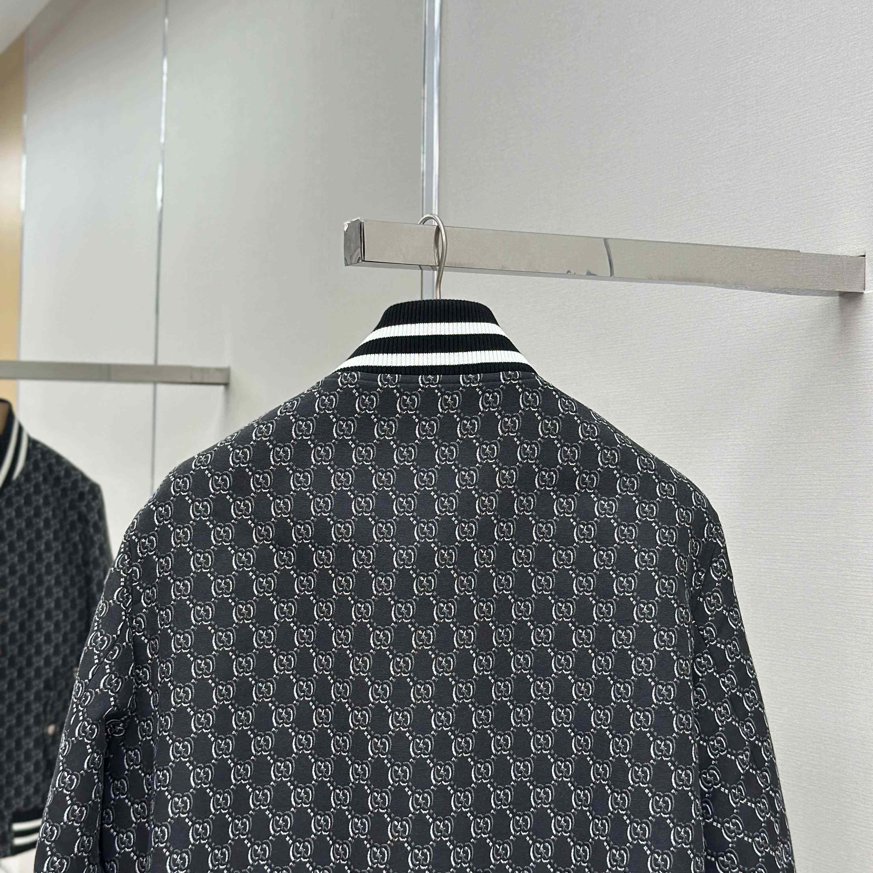 Gucci Logo-Jacquard Padded Cotton-Twill Bomber Jacket - EUR FASHION