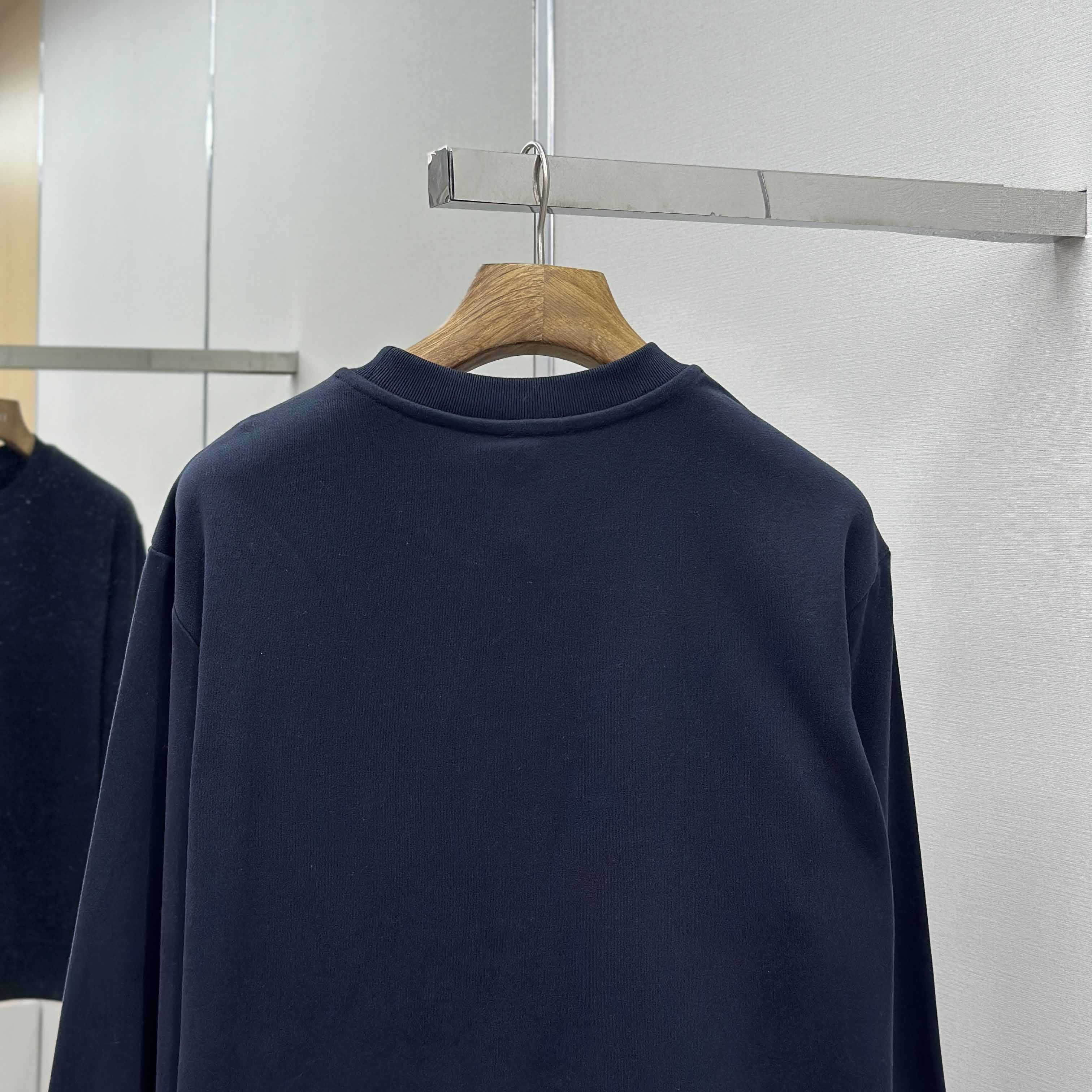 Moncler Cotton & Denim Sweatshirt - EUR FASHION