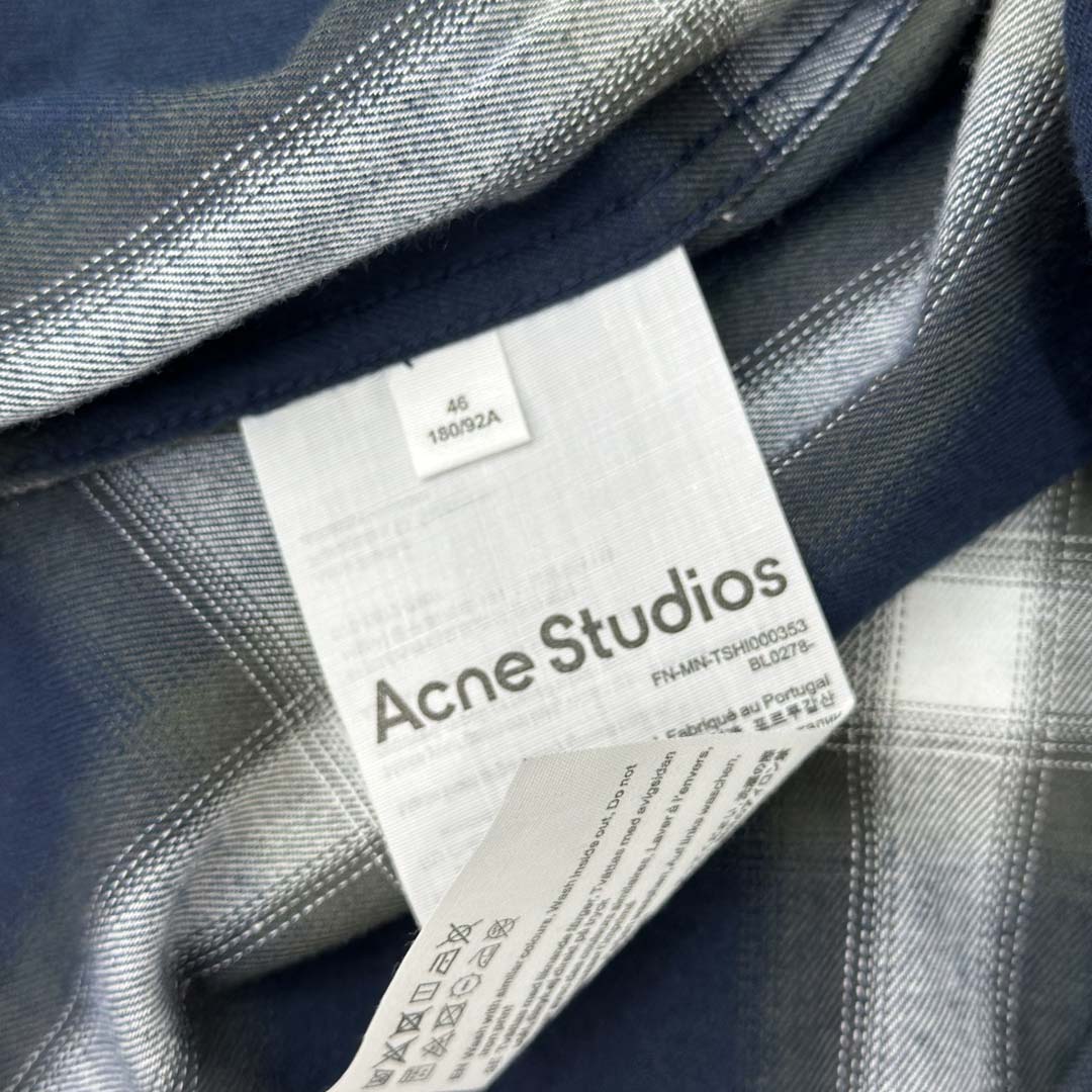 Acne Studios Check Shirt  - EUR FASHION