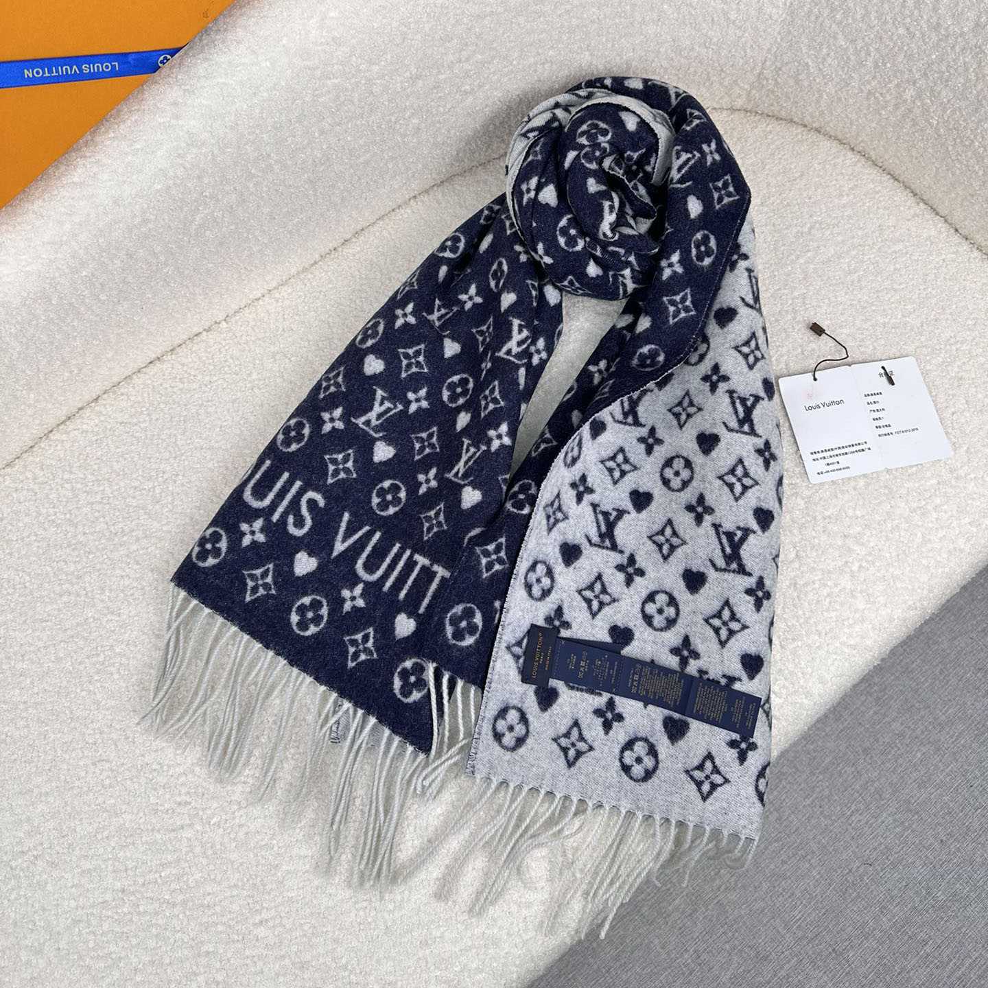 Louis Vuitton Game On Scarf   45*180cm - EUR FASHION