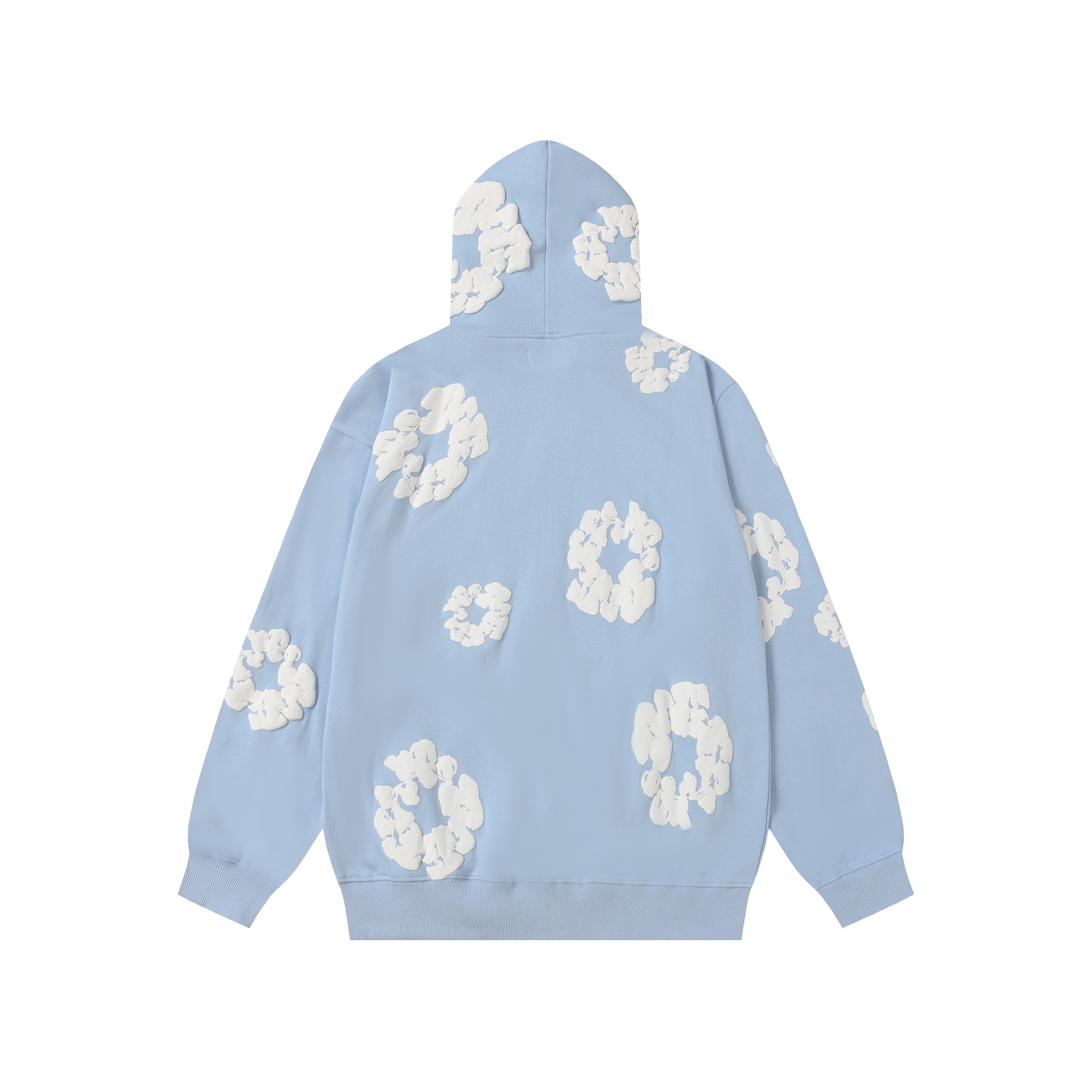 Denim Tears Cotton Wreath Zip Hoodie  - EUR FASHION