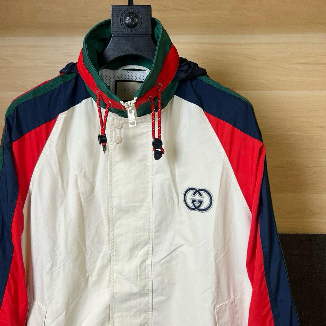 Gucci -Colour-block Bomber Jacket  - EUR FASHION