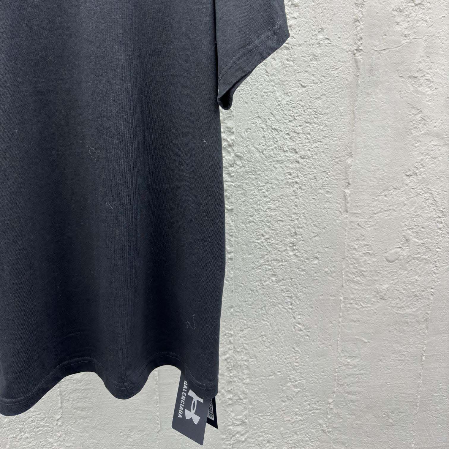 Balenciaga Under Armour® T-Shirt Oversized In Black And White - EUR FASHION