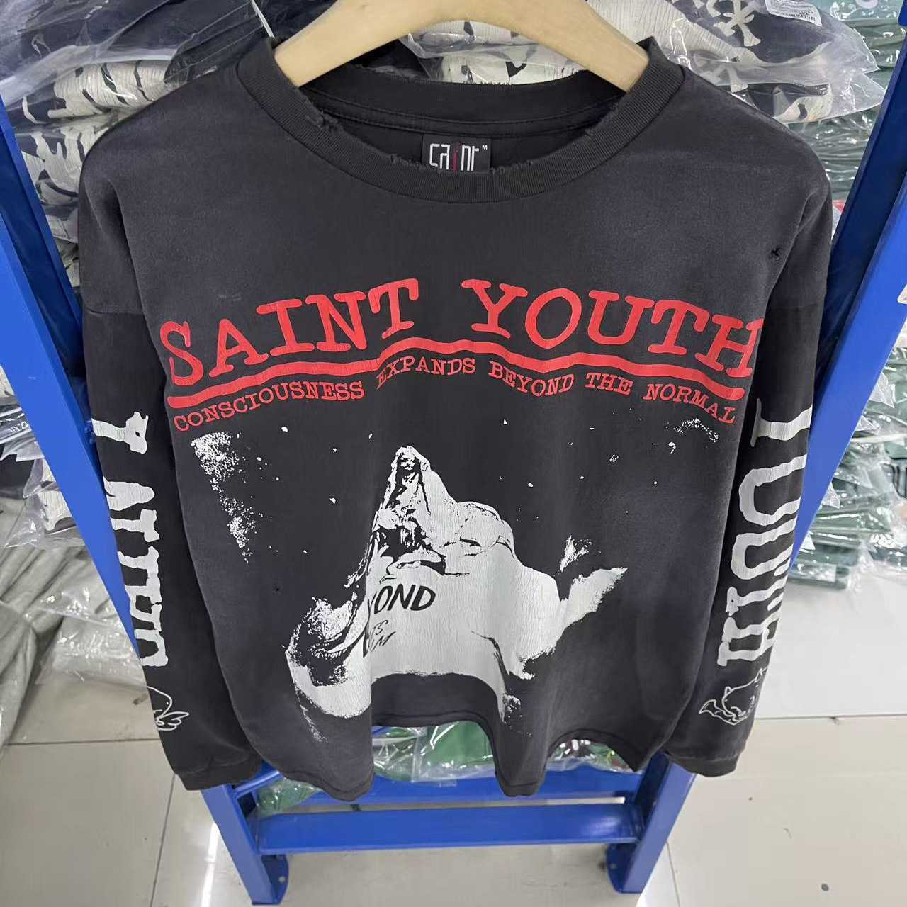 Saint Michael Saint Youth Beyond Long Sleeve Tee - EUR FASHION