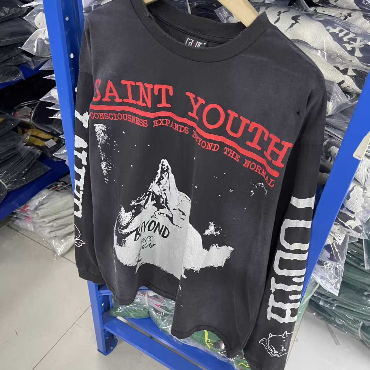 Saint Michael Saint Youth Beyond Long Sleeve Tee - EUR FASHION