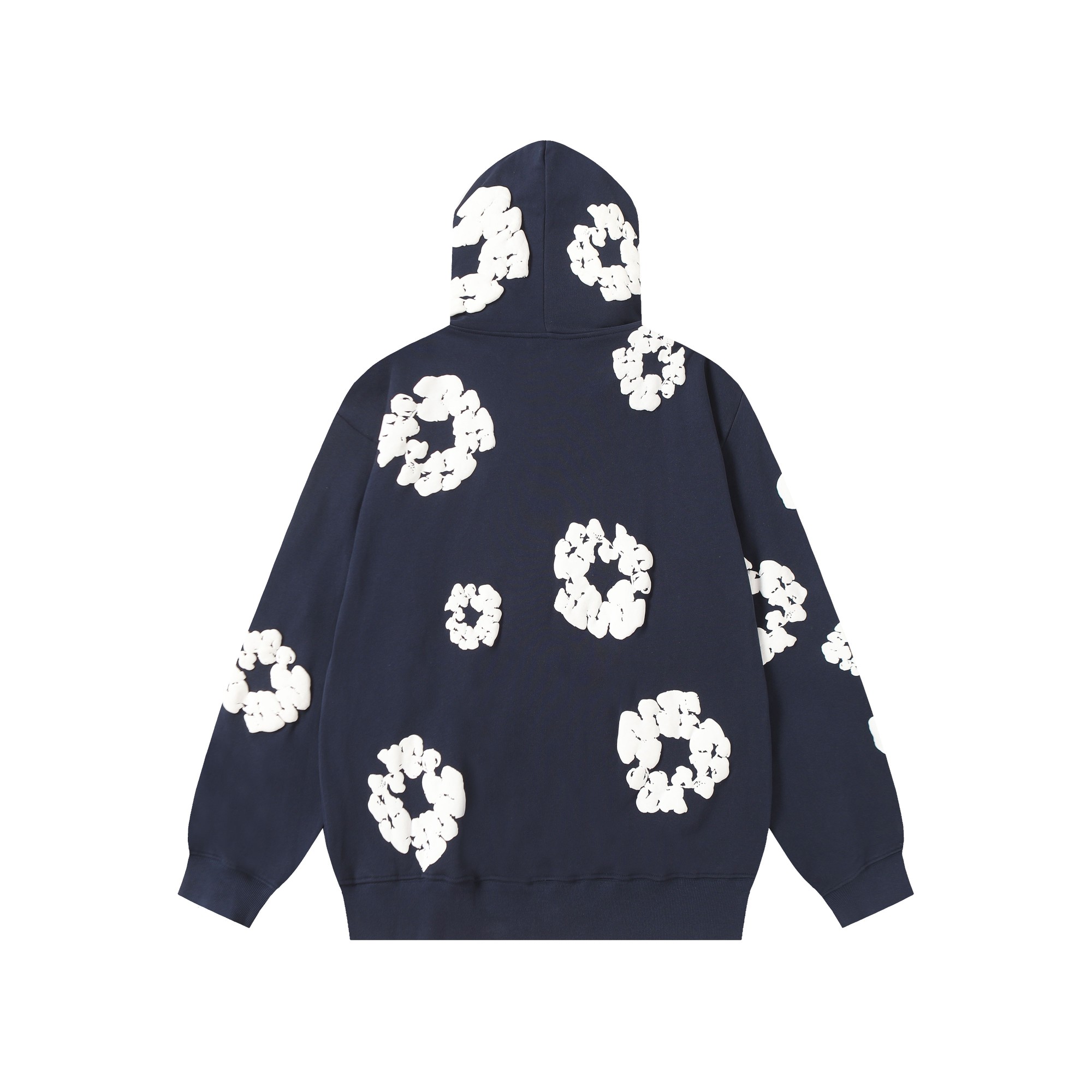 Denim Tears Cotton Wreath Zip Hoodie  - EUR FASHION