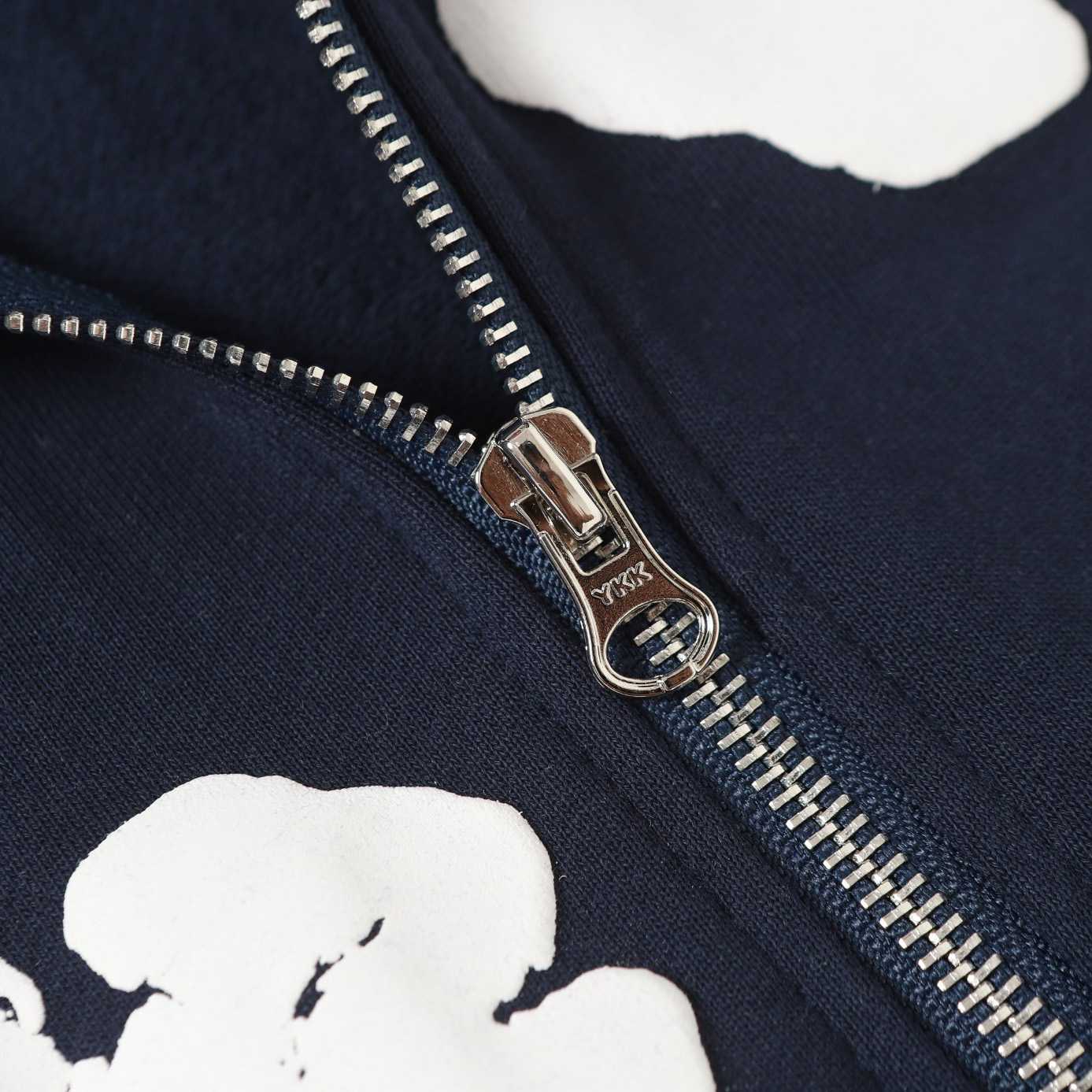 Denim Tears Cotton Wreath Zip Hoodie  - EUR FASHION