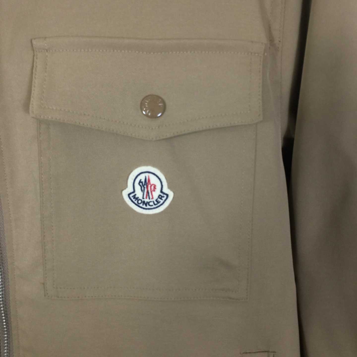 Moncler Gabardine Cotton Shirt Jacket - EUR FASHION