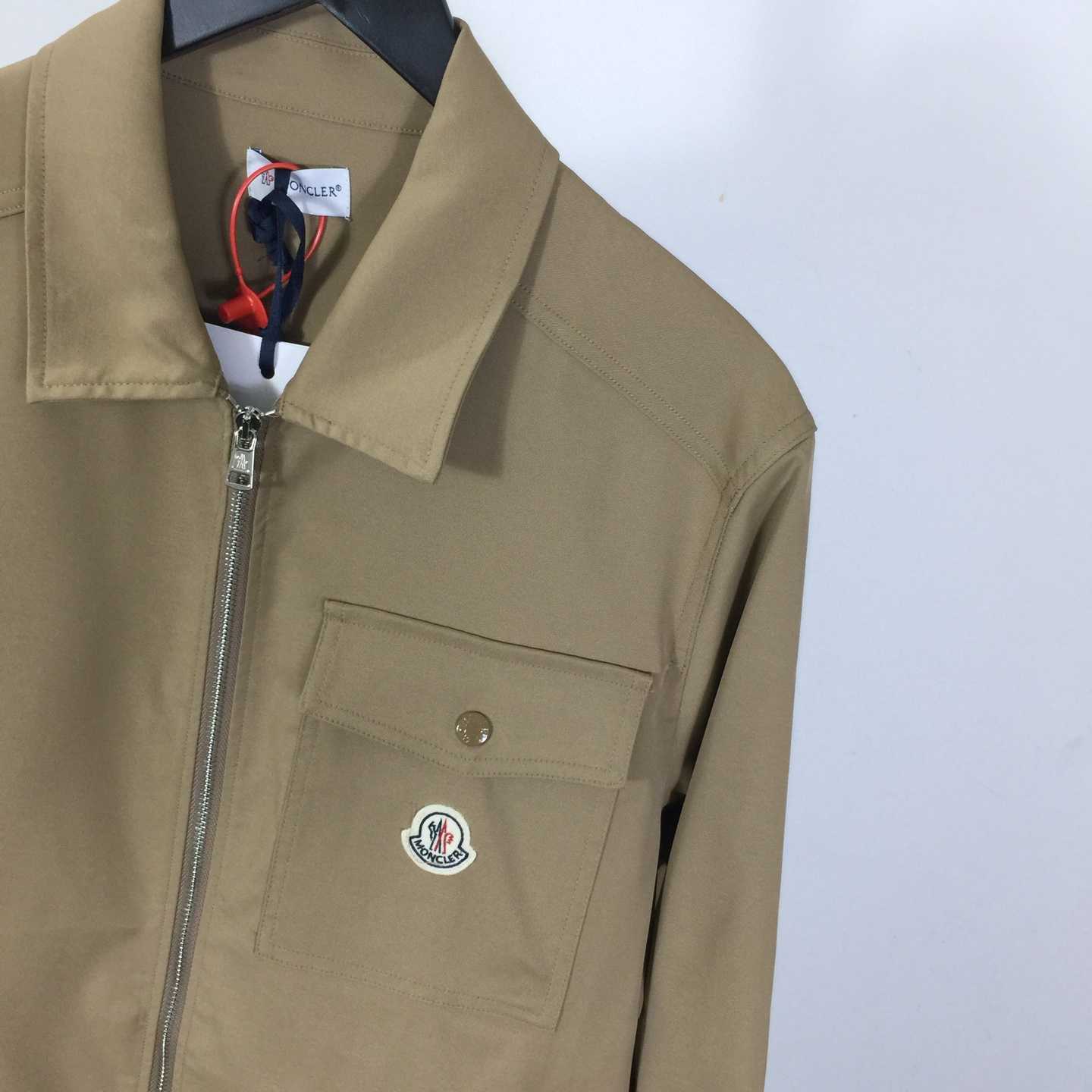 Moncler Gabardine Cotton Shirt Jacket - EUR FASHION