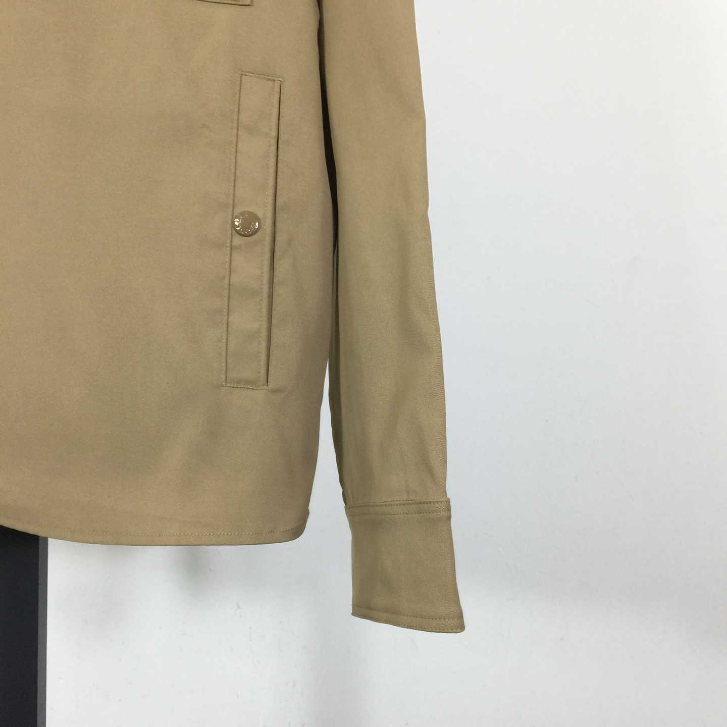 Moncler Gabardine Cotton Shirt Jacket - EUR FASHION