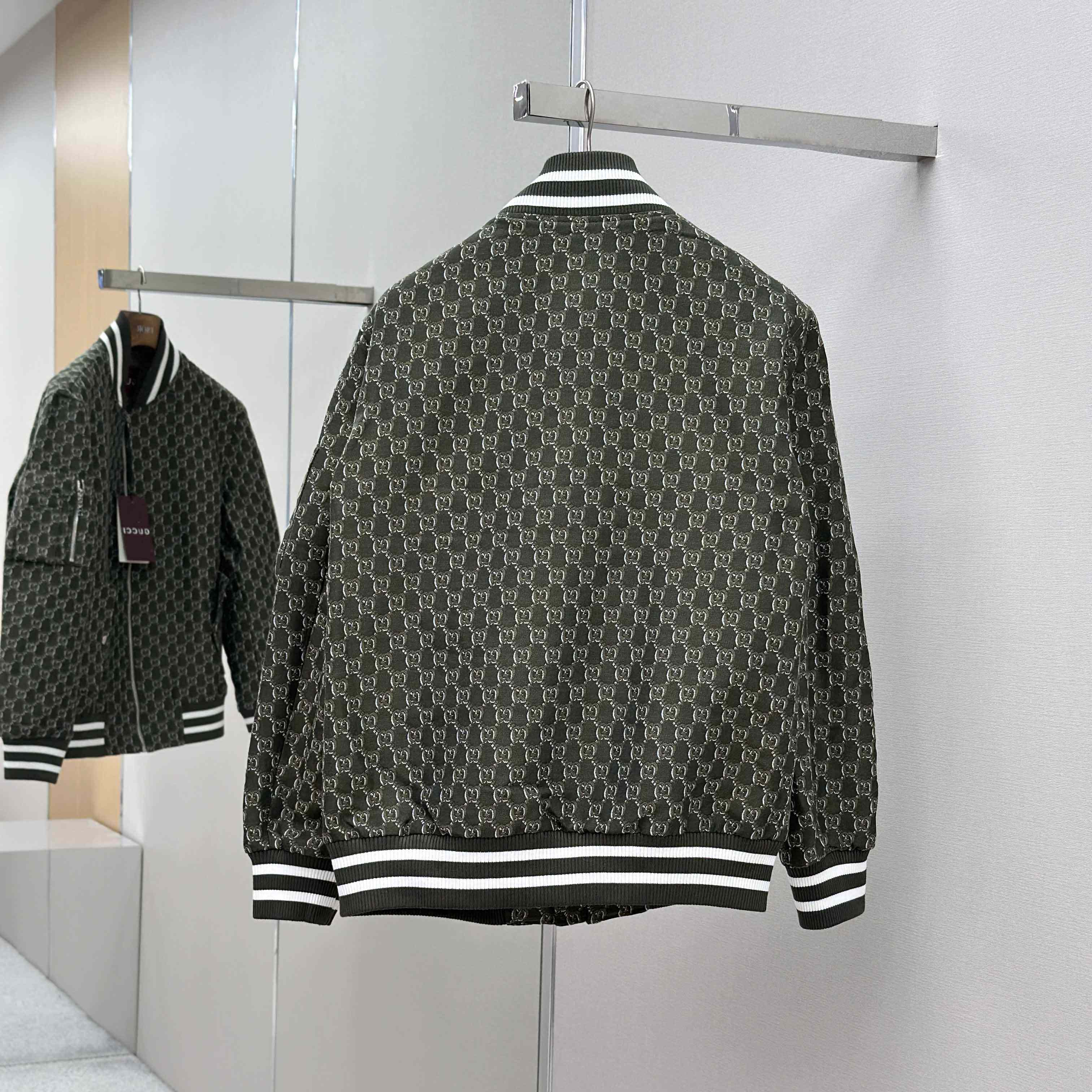 Gucci Logo-Jacquard Padded Cotton-Twill Bomber Jacket - EUR FASHION