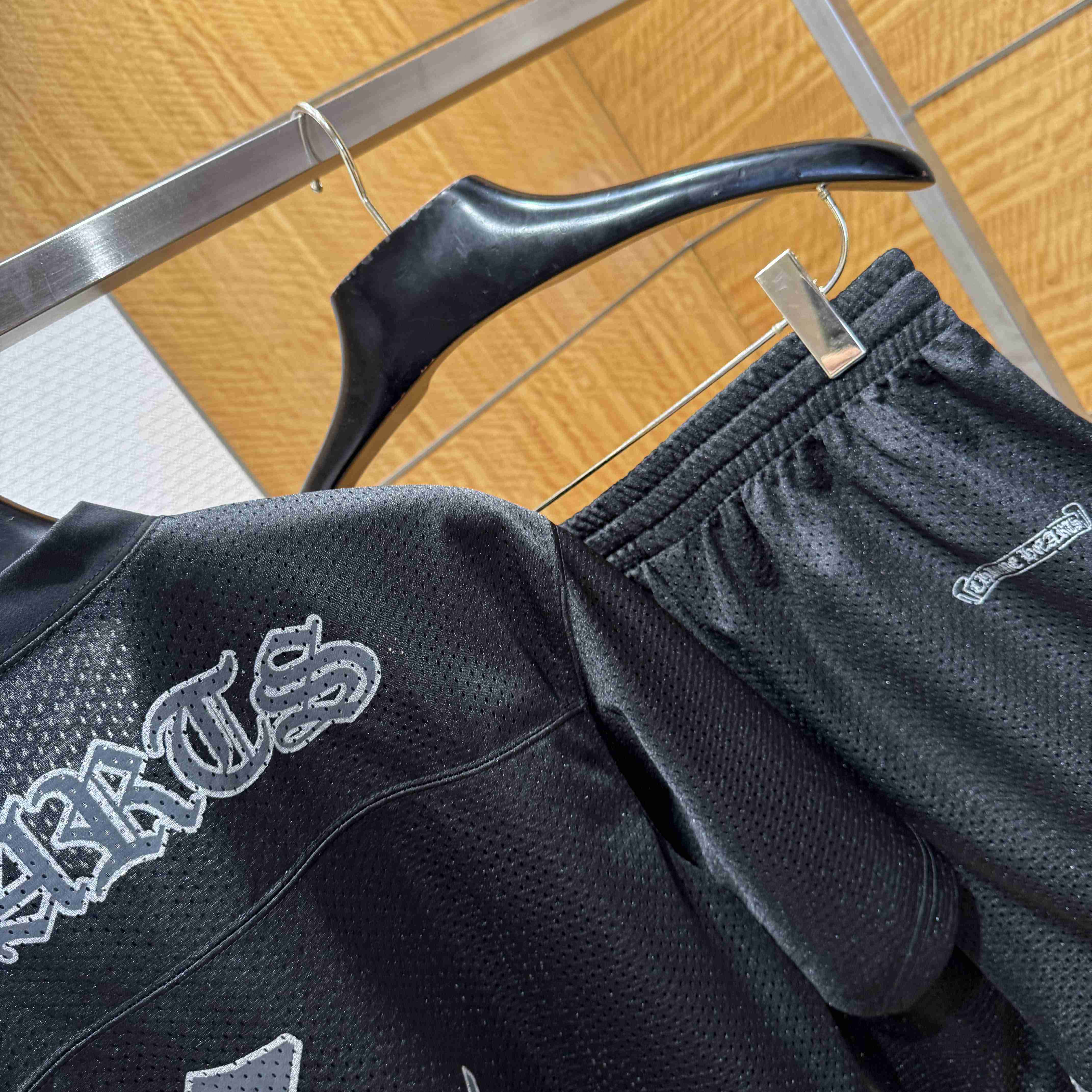 Chrome Hearts Stadium Mesh Short Sleeve & Shorts - EUR FASHION